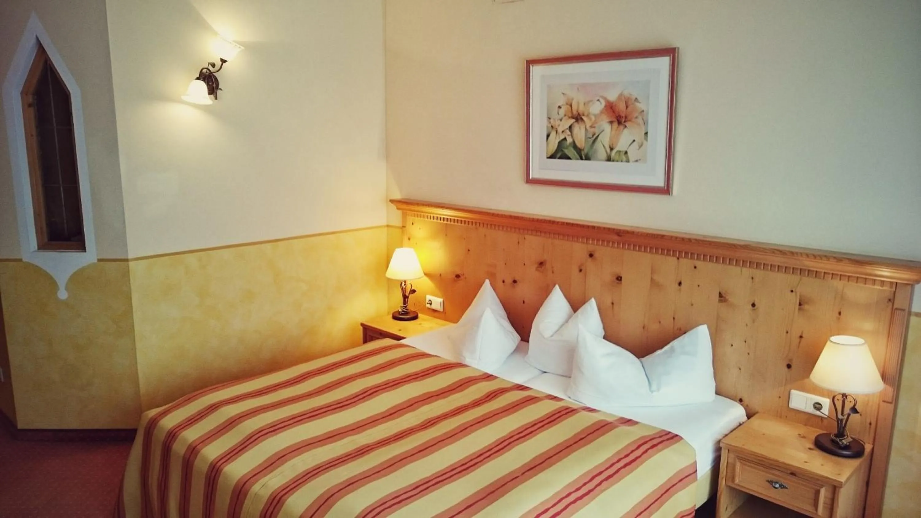 Bed in Hotel Sportalm