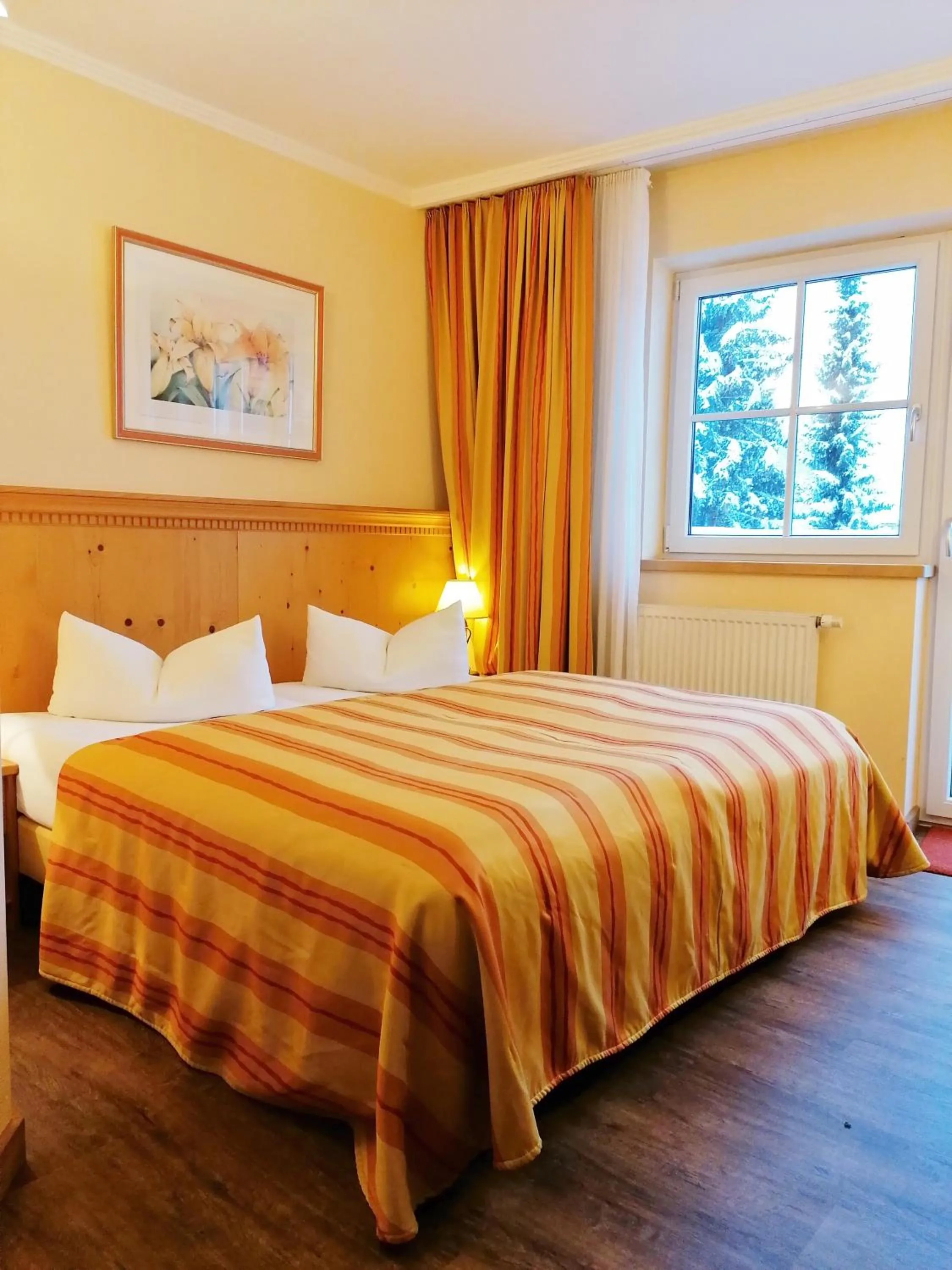 Bed in Hotel Sportalm