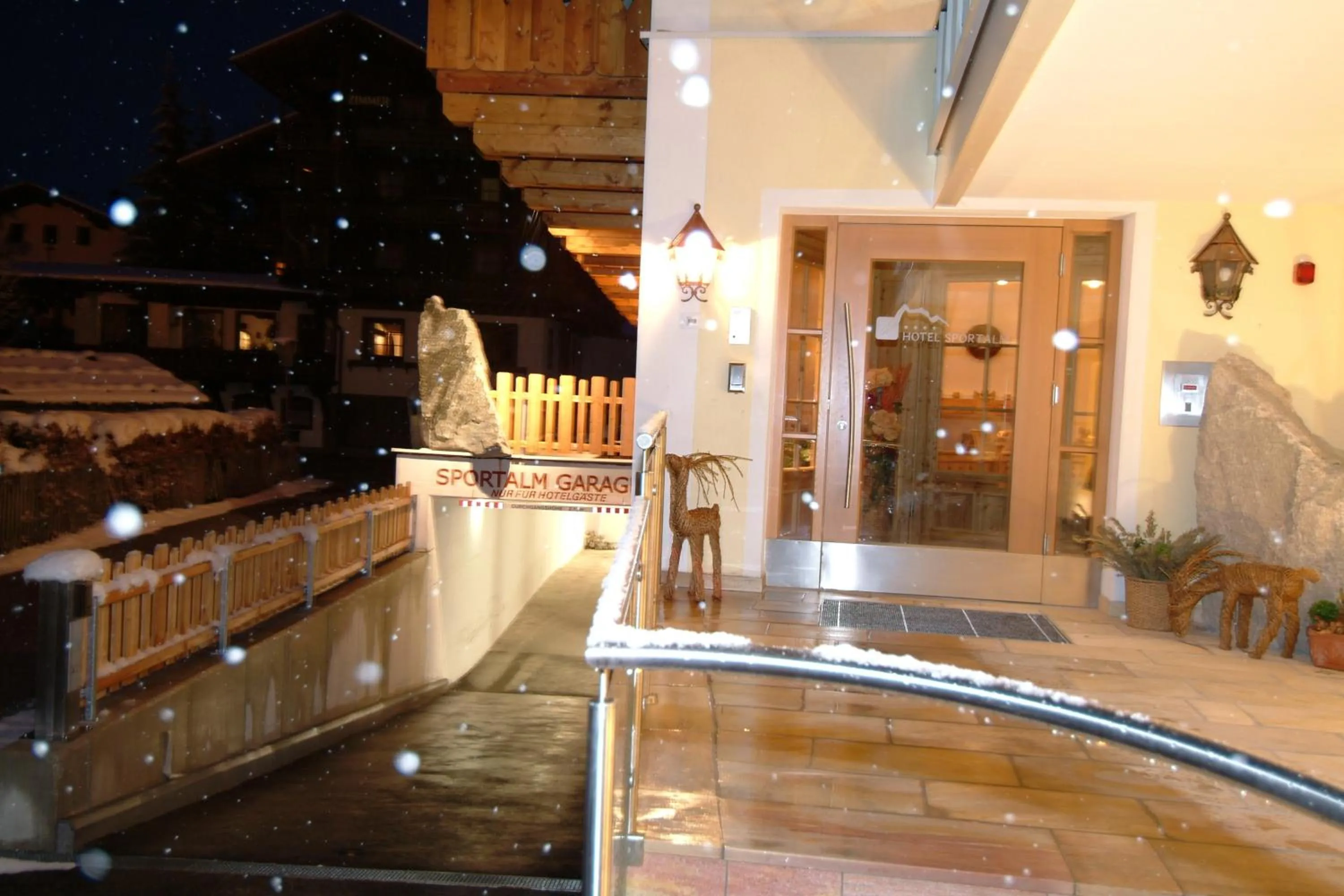 Property building in Hotel Sportalm
