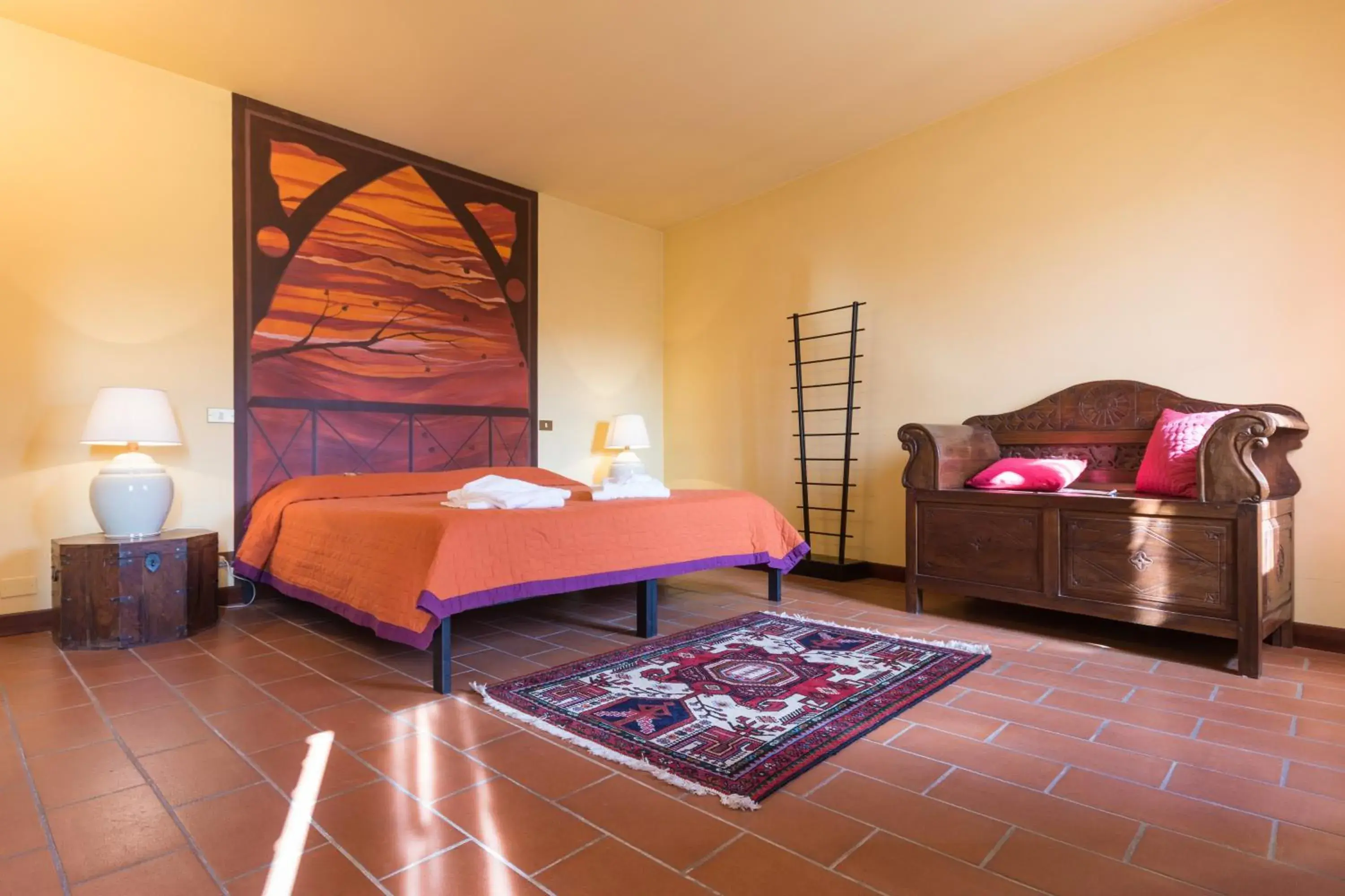 Double or Twin Room in Agriturismo Podere Villa Alessi Double or Twin Room in Agriturismo Podere Villa Alessi