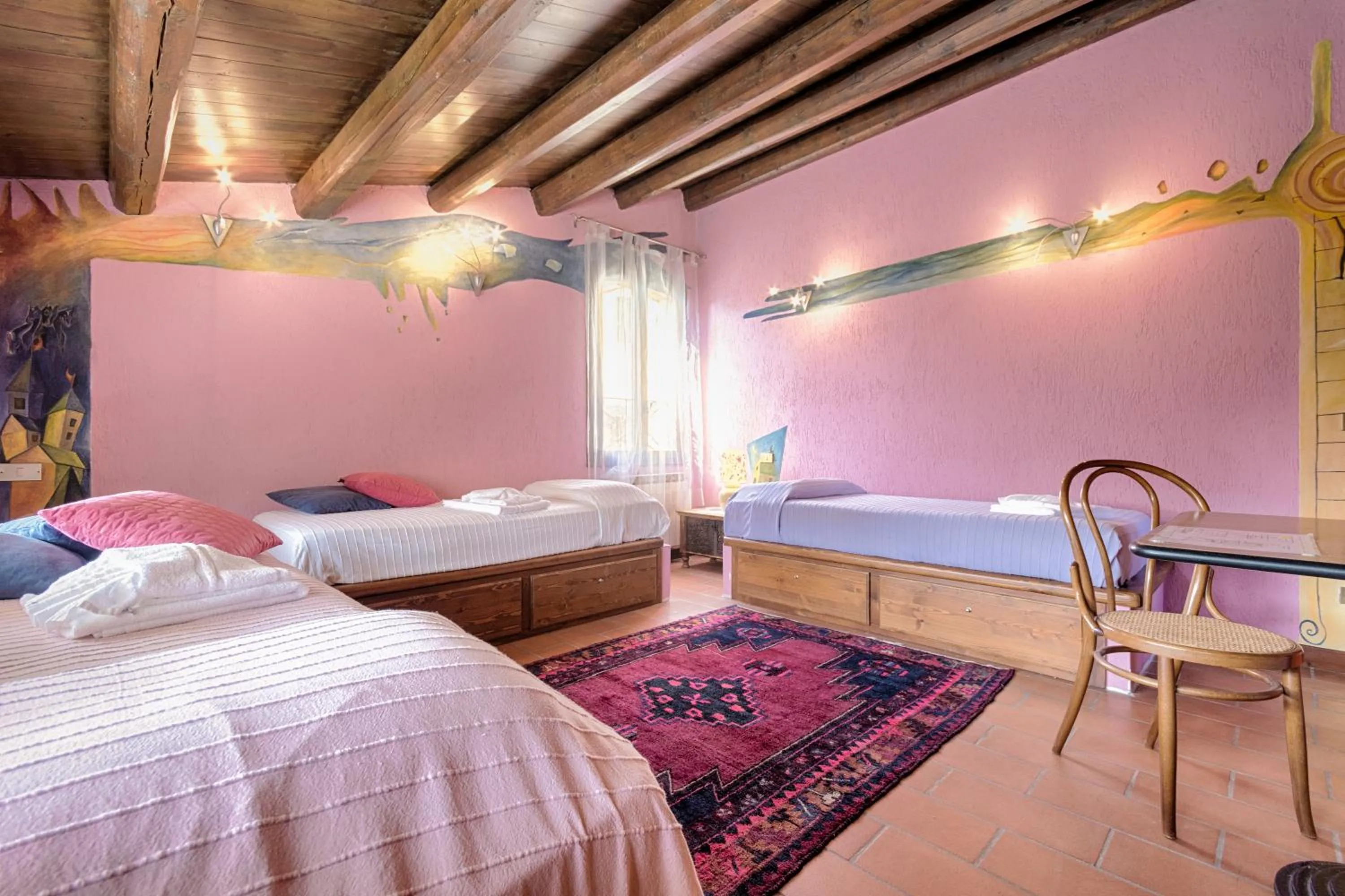 Triple Room with Private External Bathroom in Agriturismo Podere Villa Alessi