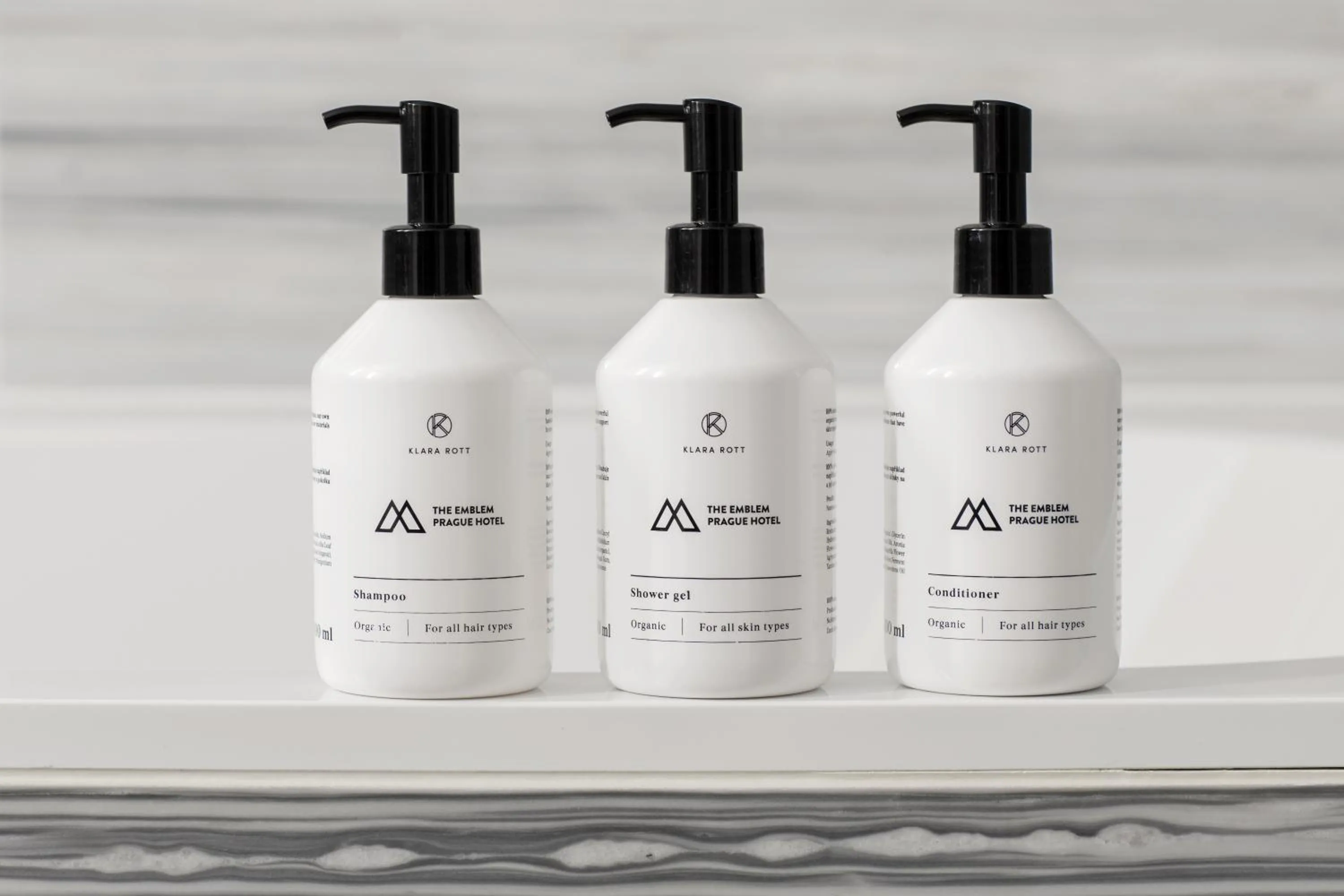 Bathroom in The Emblem Prague Hotel - Preferred Hotels & Resorts