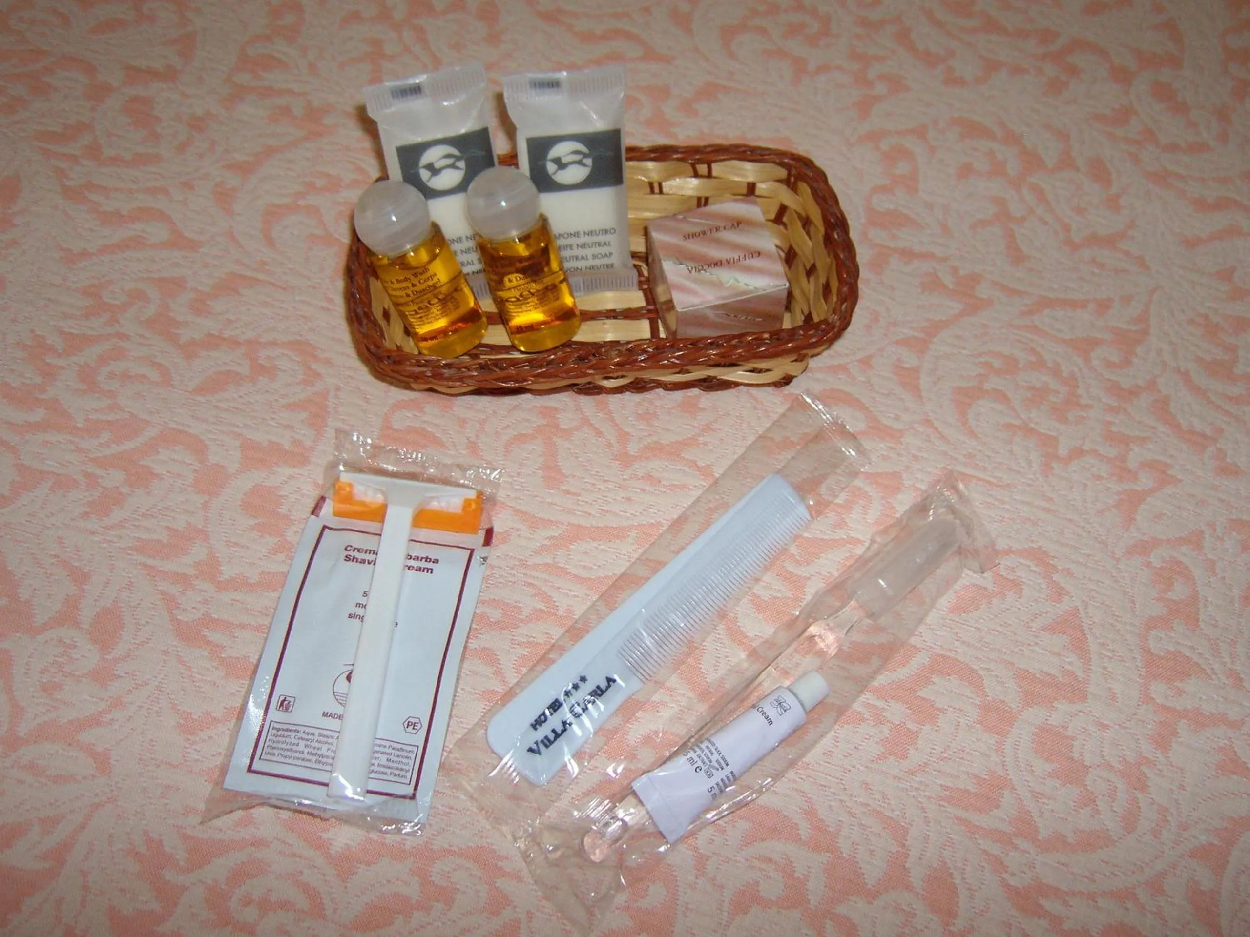 Decorative detail in Hotel Villa Carla