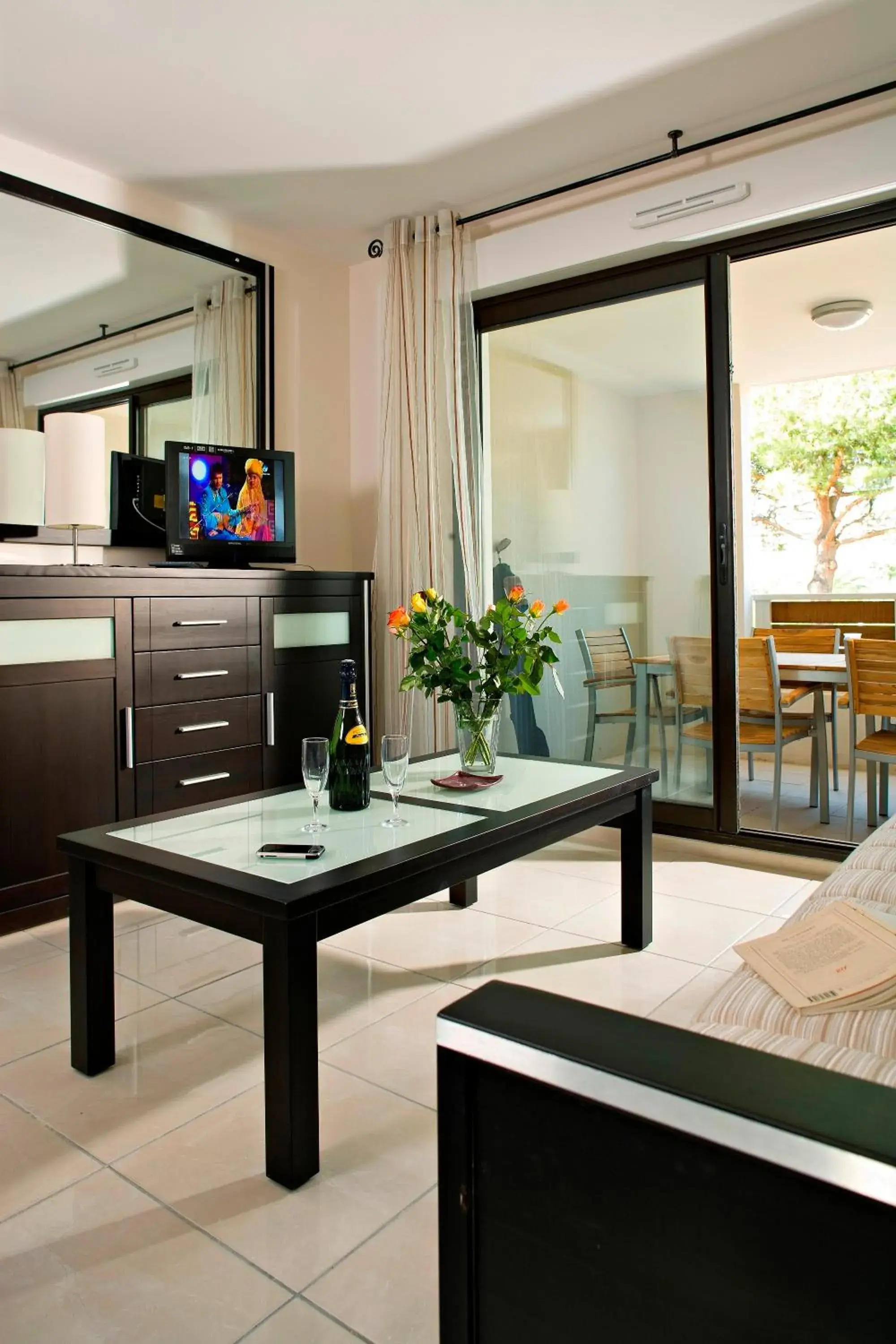 Living room in Vacancéole - Résidence Carré Marine Living room in Vacancéole - Résidence Carré Marine