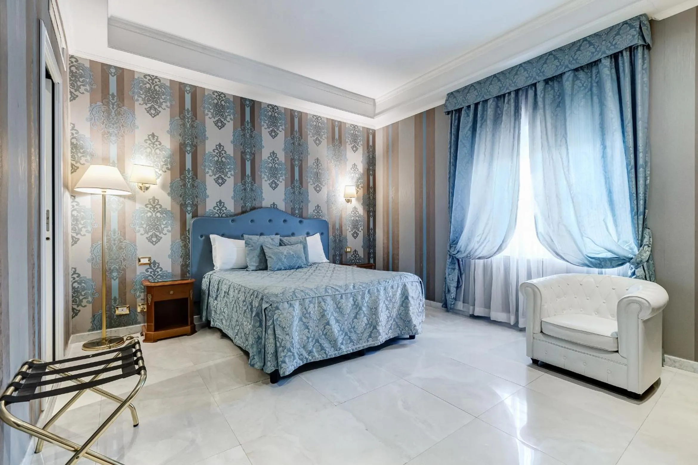 Bedroom, Bed in Navona Queen Rooftop