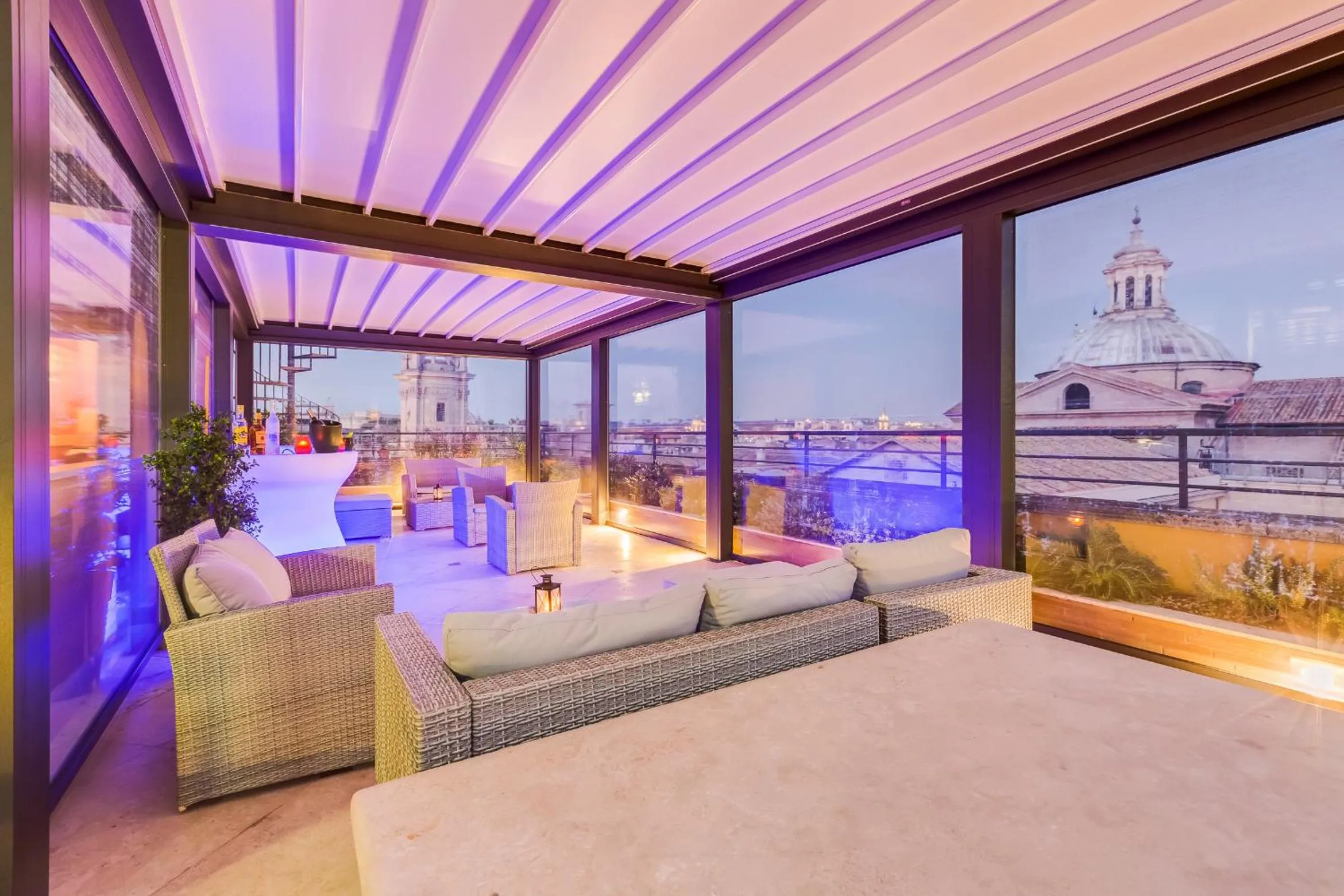 Balcony/Terrace in Navona Queen Rooftop