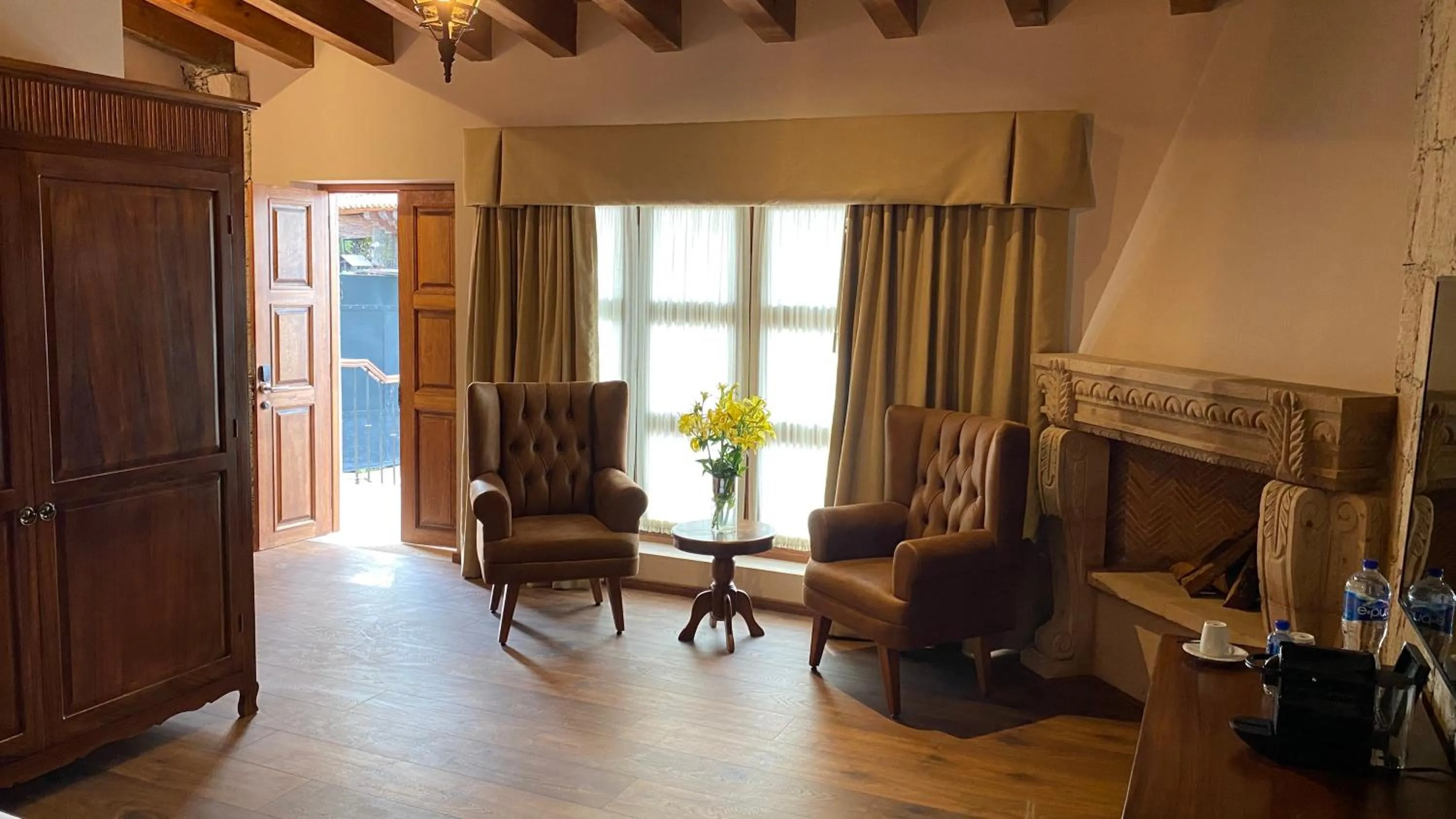 Living room in Hotel Morelia Boutique Villa Italia