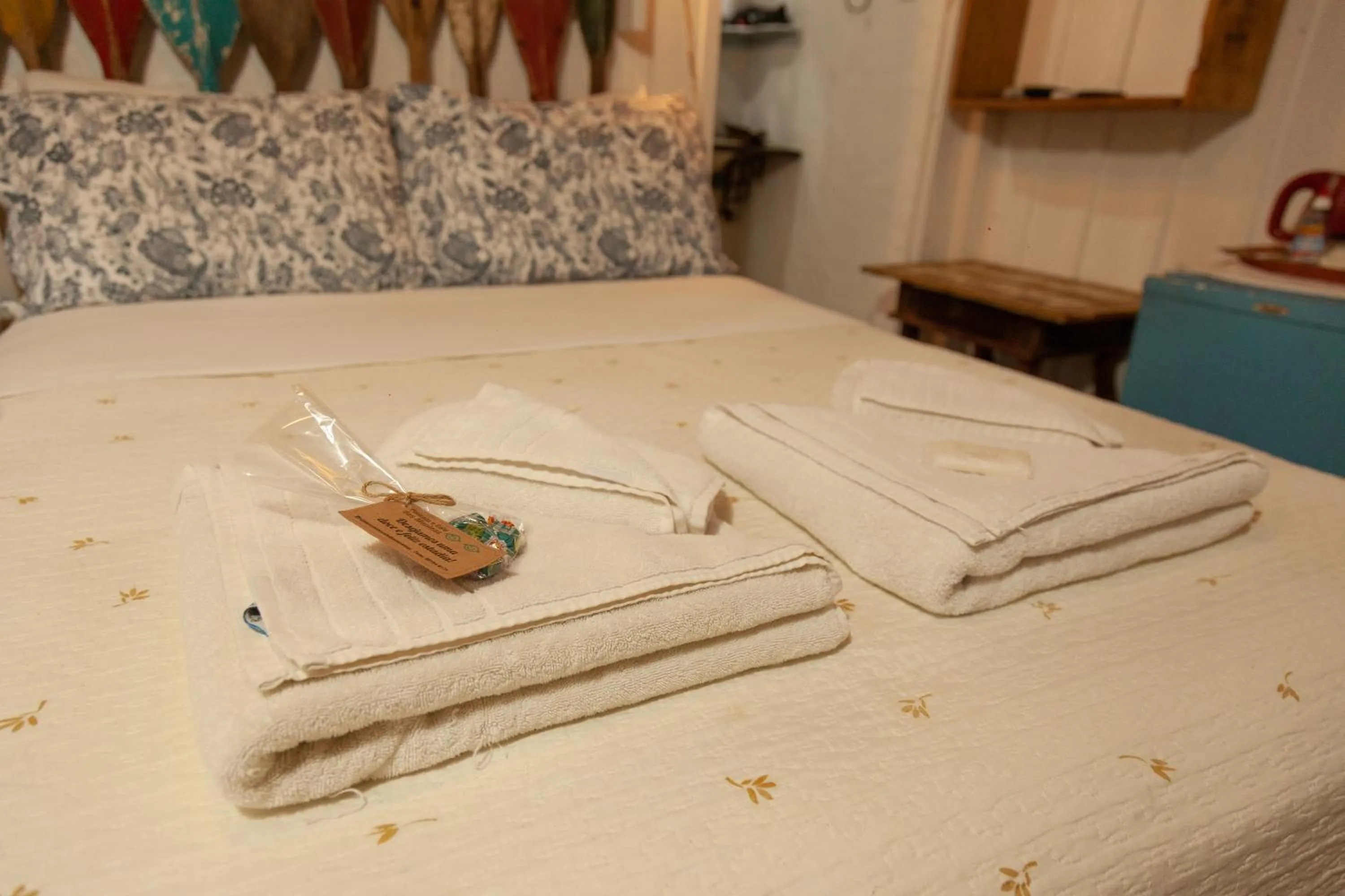 Bed in Pousada das Meninas