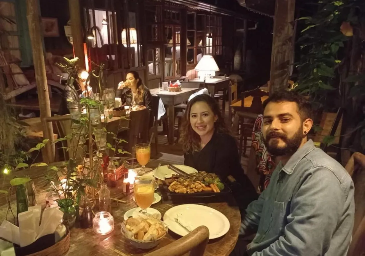 Evening entertainment in Pousada das Meninas