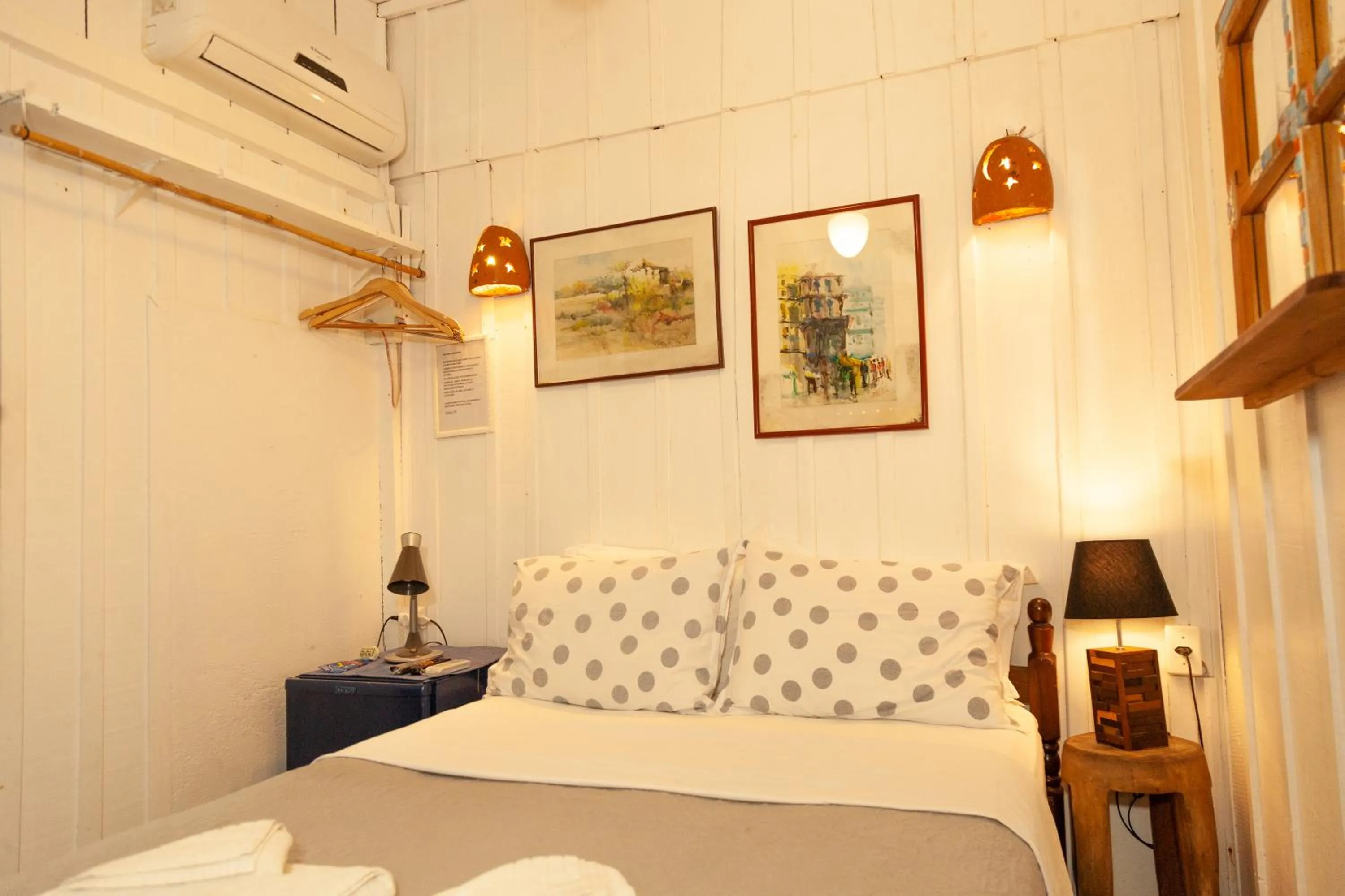 Bed in Pousada das Meninas