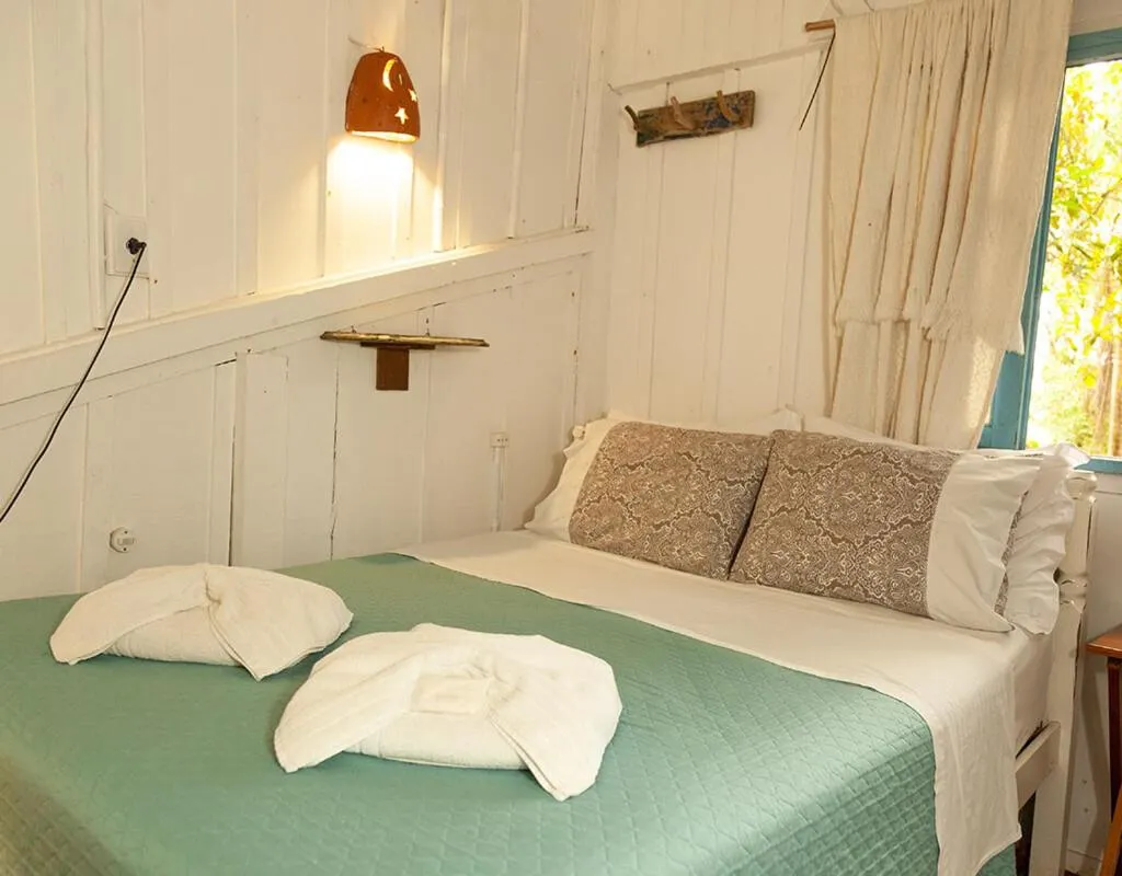 Bed in Pousada das Meninas