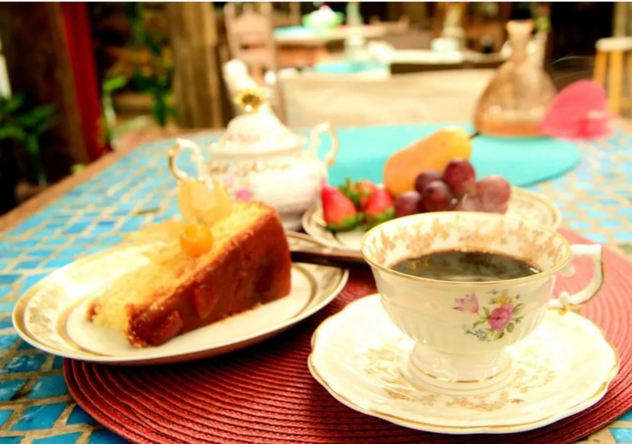 Coffee/tea facilities in Pousada das Meninas