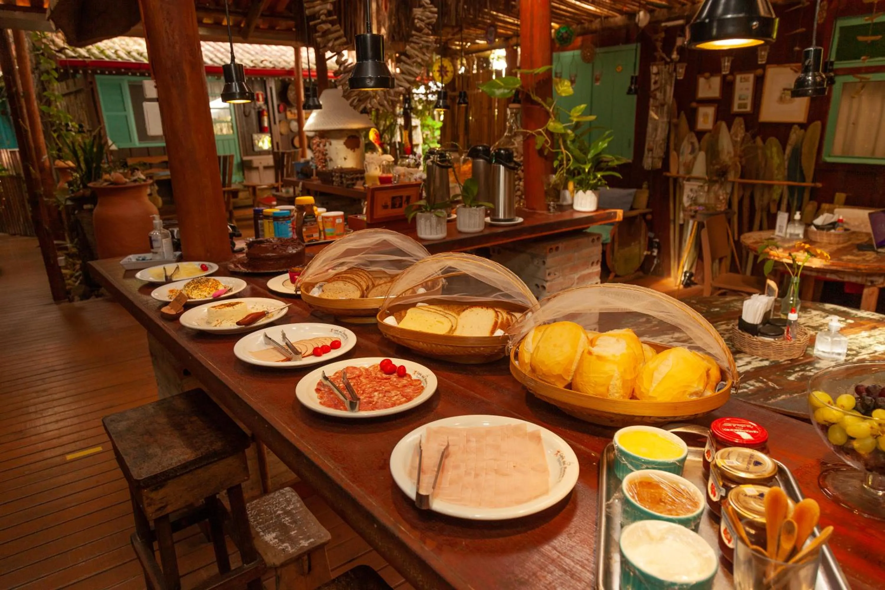 Food and drinks in Pousada das Meninas