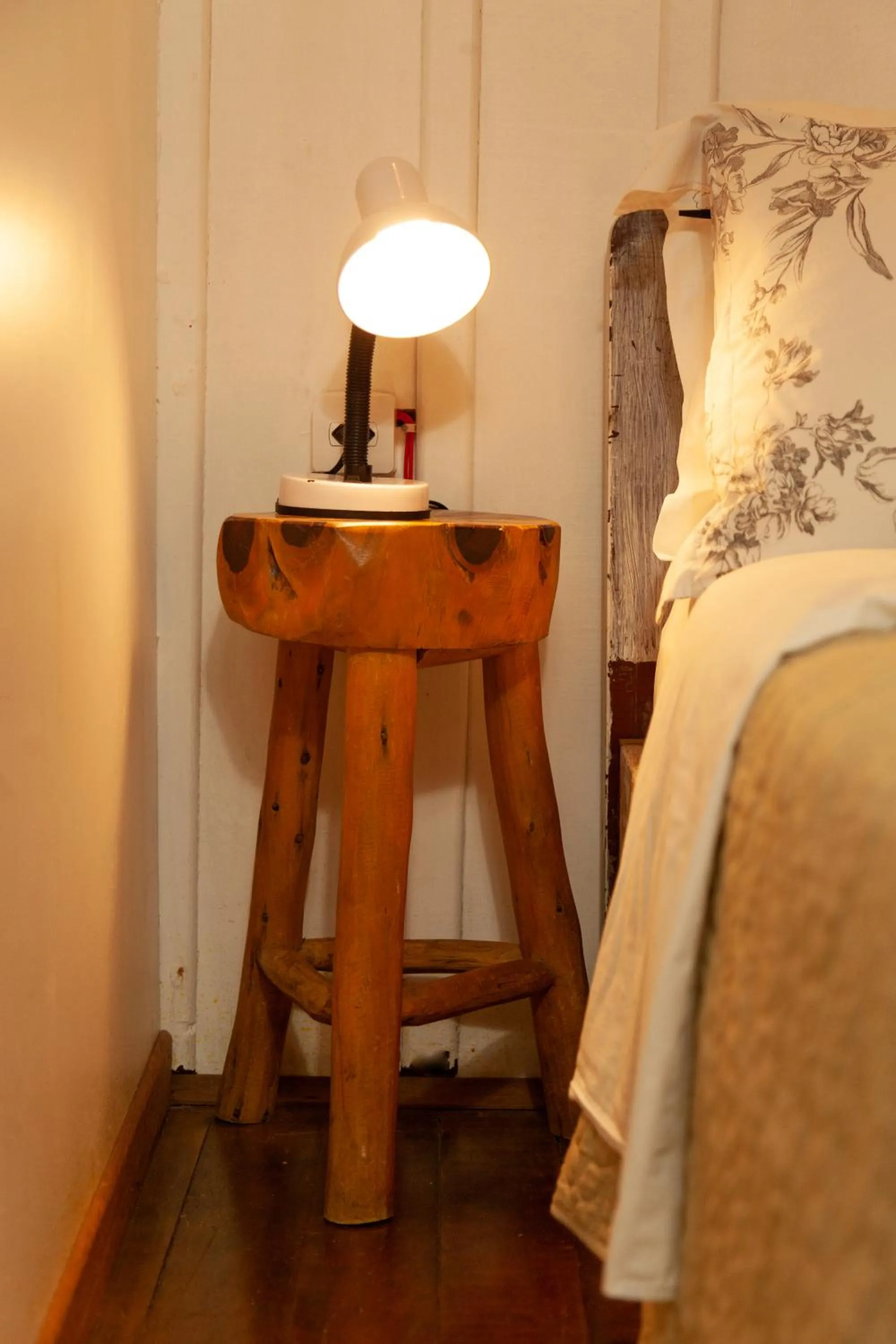 Bed in Pousada das Meninas