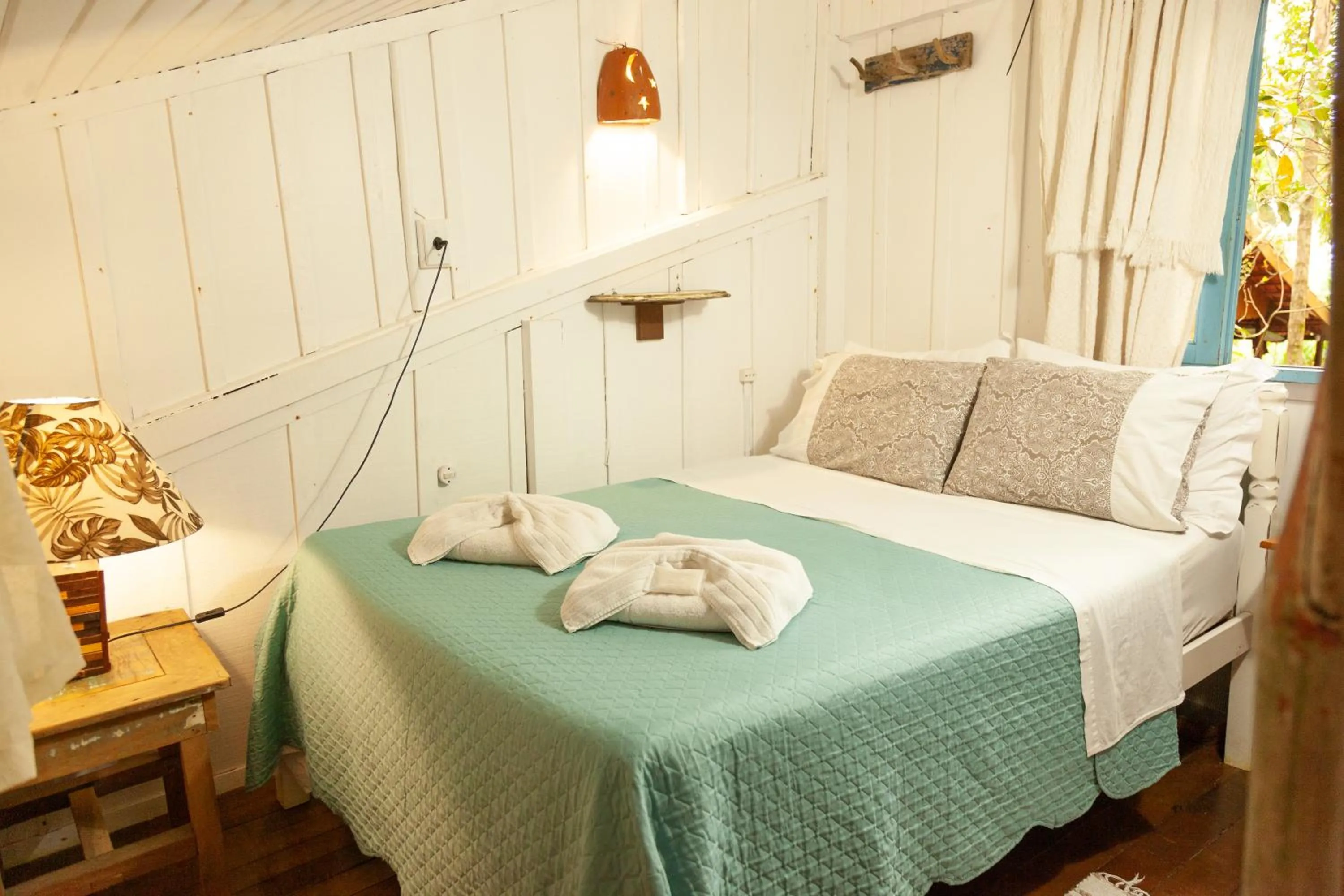 Bed in Pousada das Meninas