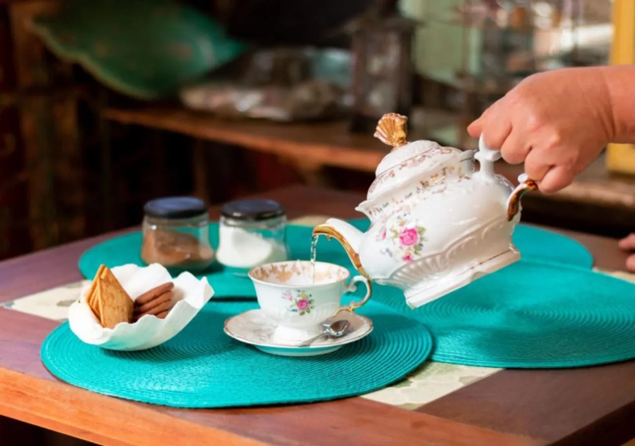Coffee/tea facilities in Pousada das Meninas