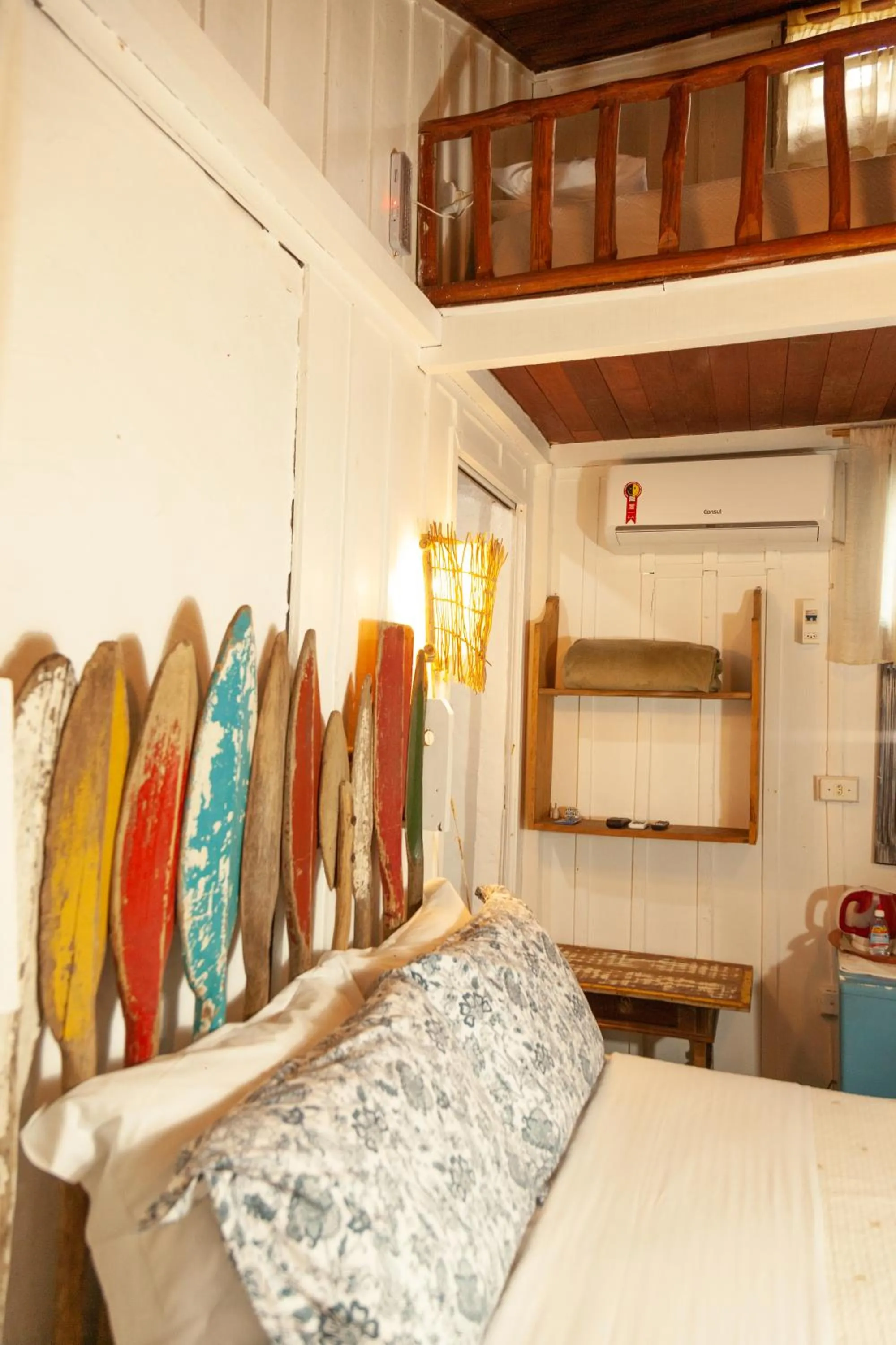 Bed in Pousada das Meninas