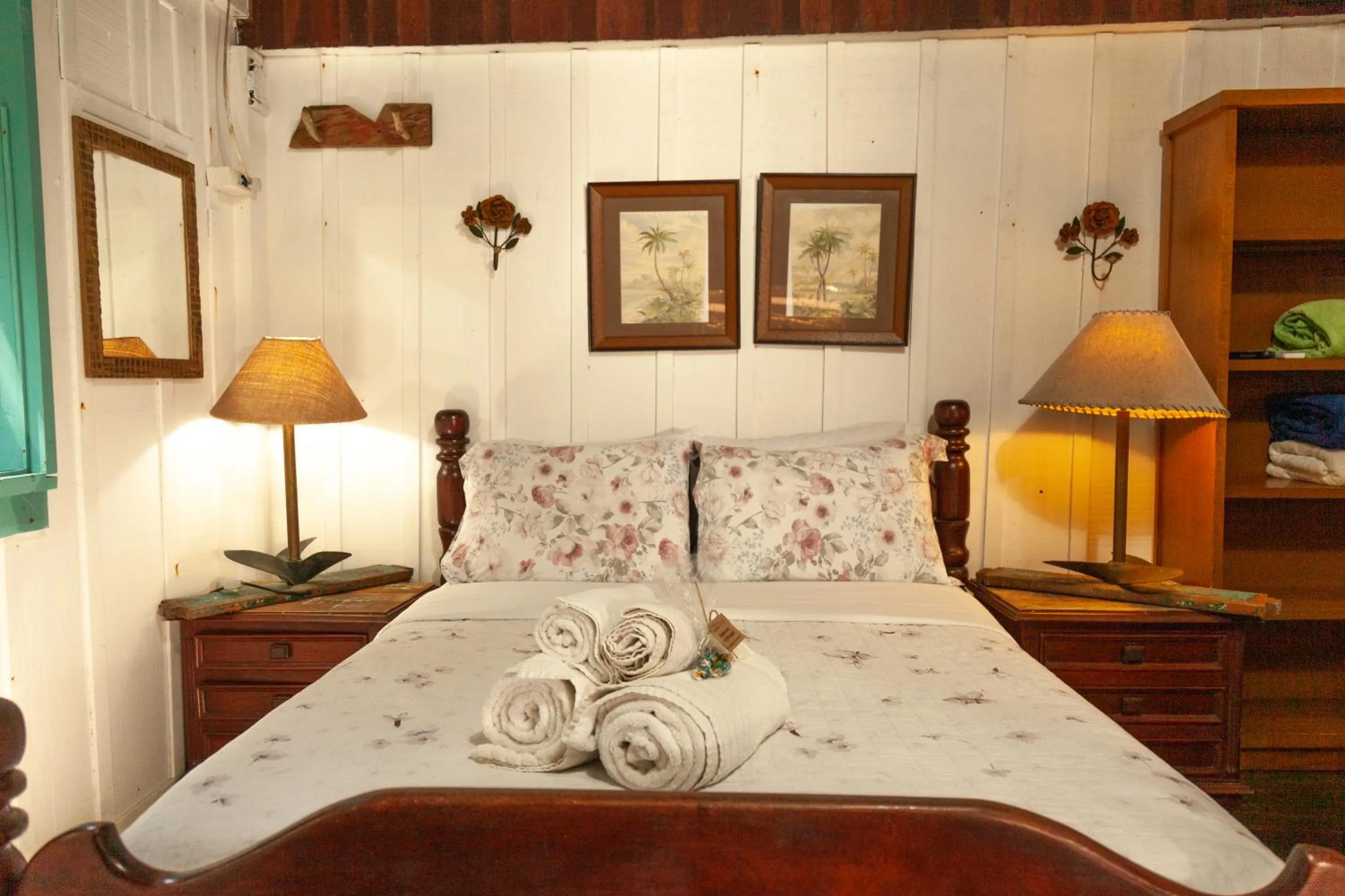 Bed in Pousada das Meninas