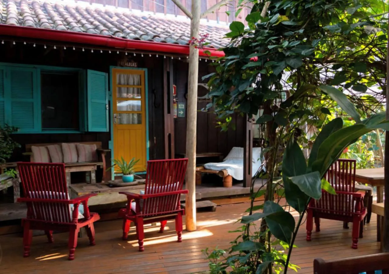 Patio in Pousada das Meninas