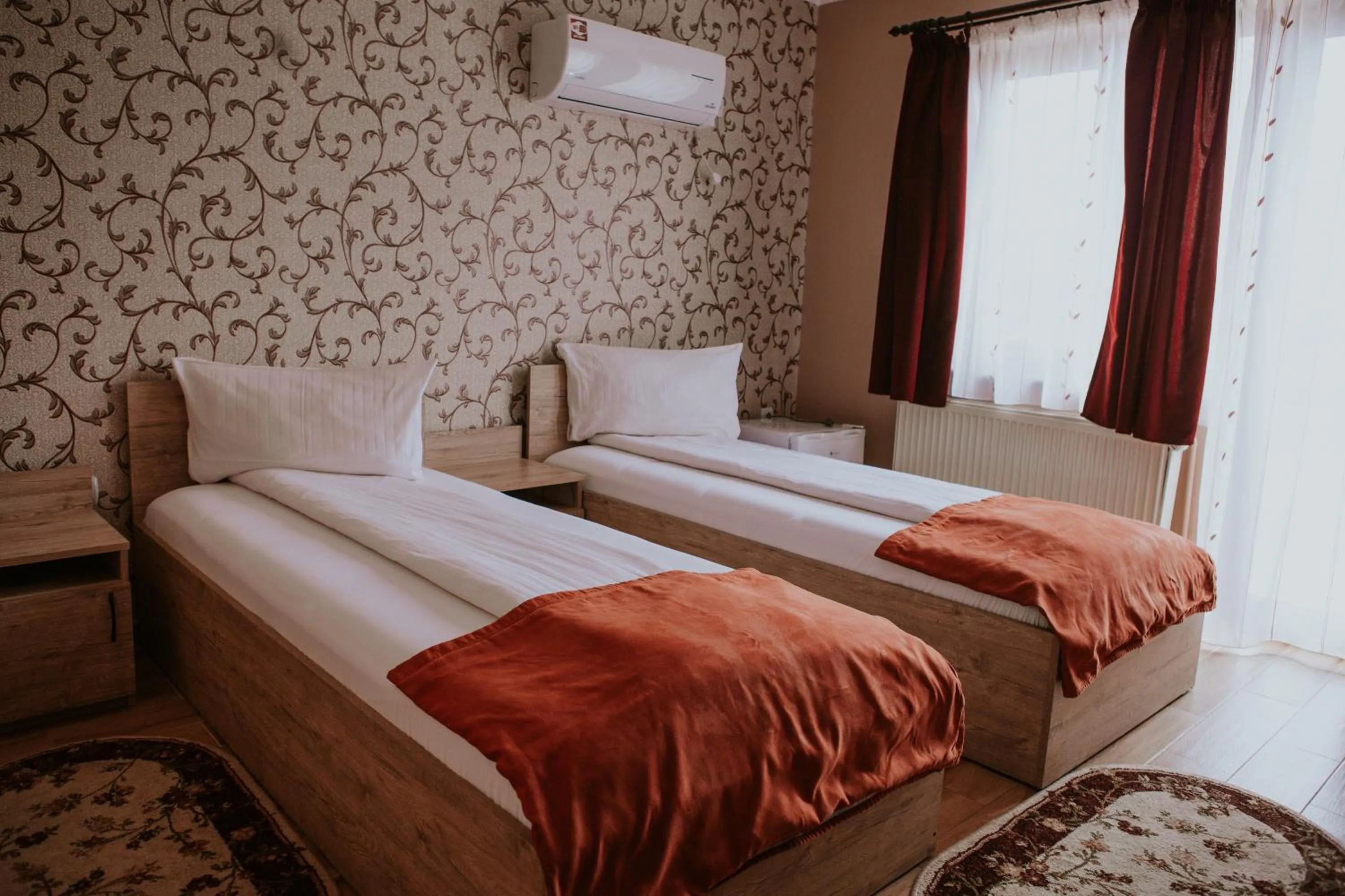 Bed in Hotel-Restaurant Milenium
