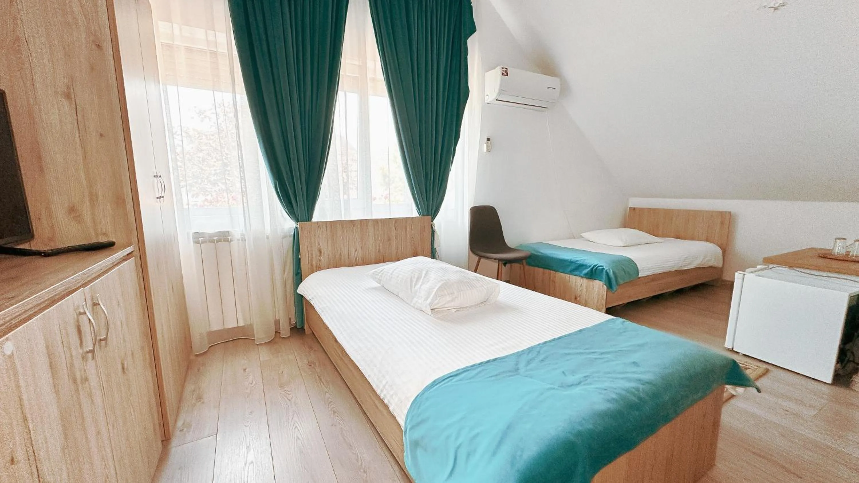 Bed in Hotel-Restaurant Milenium
