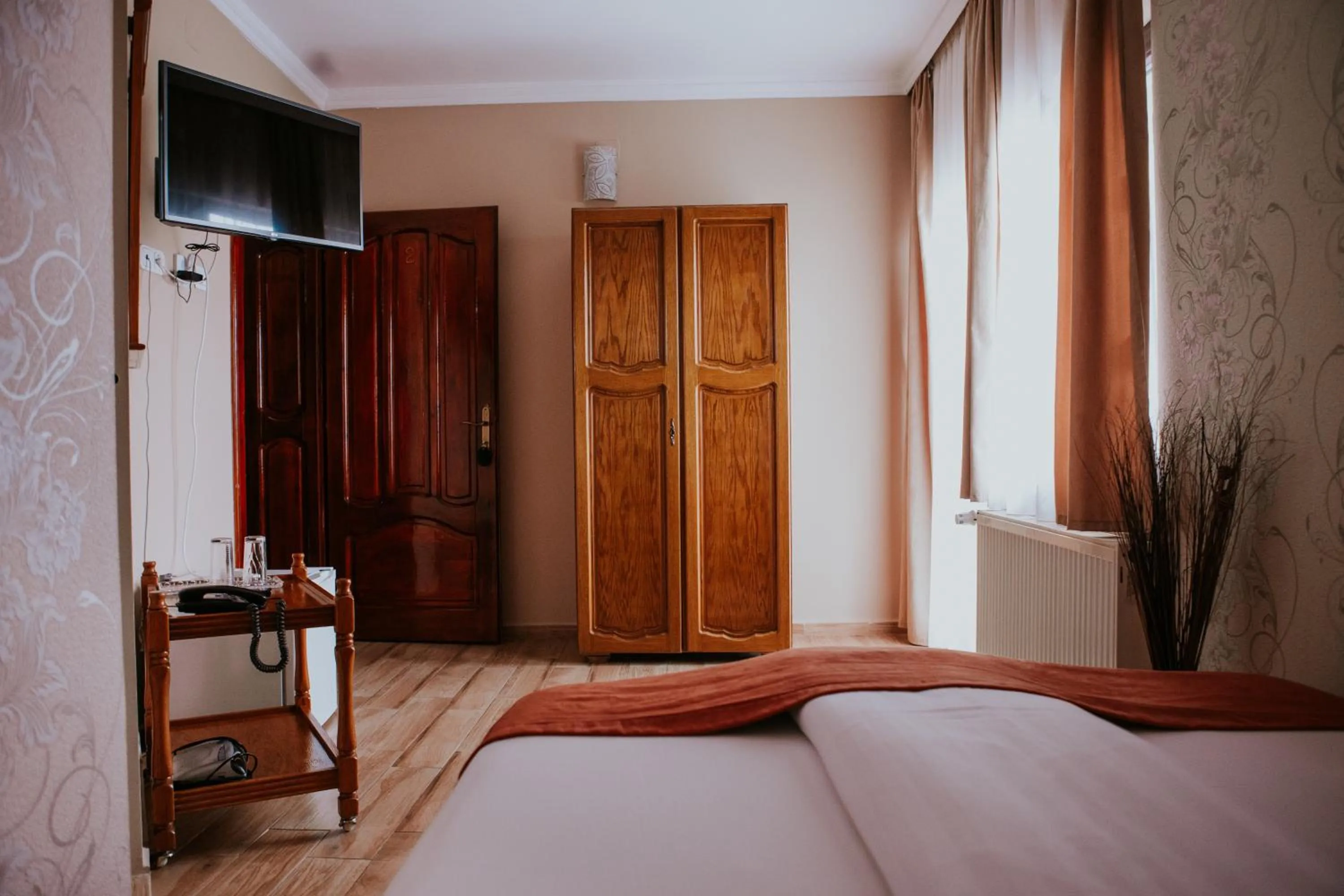 Bed in Hotel-Restaurant Milenium