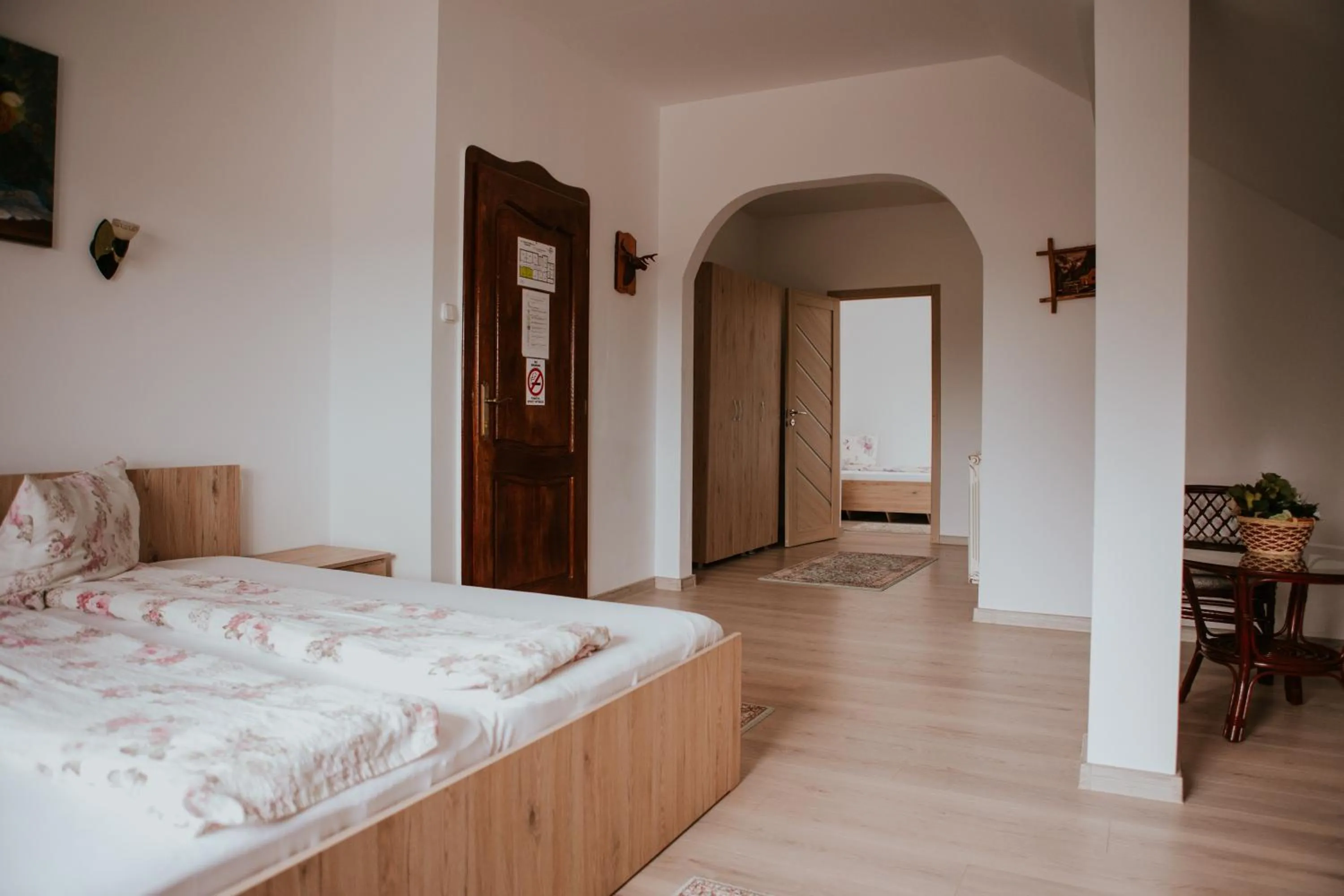 Bed in Hotel-Restaurant Milenium