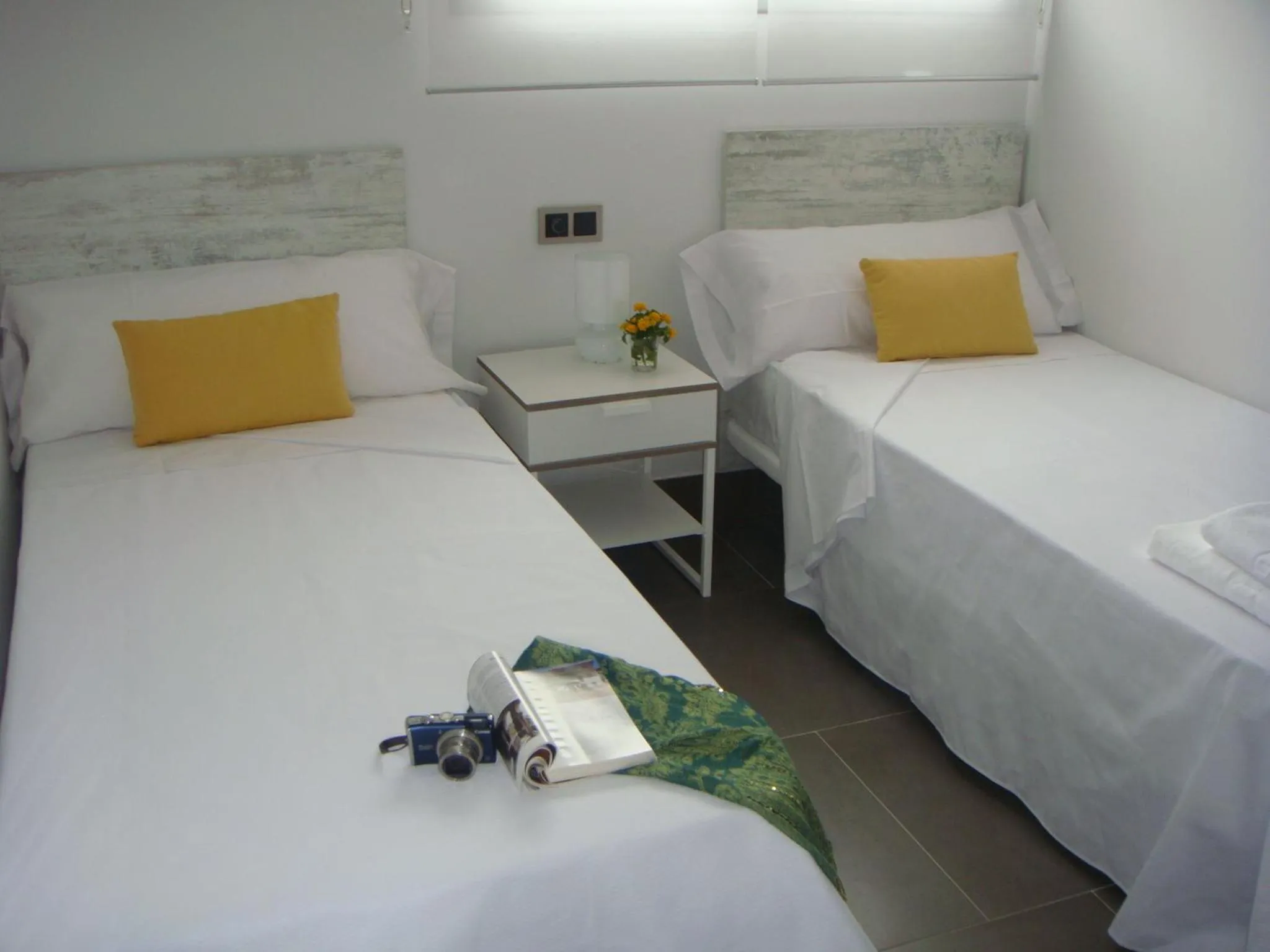 Bedroom, Bed in Life Apartments El Rompido