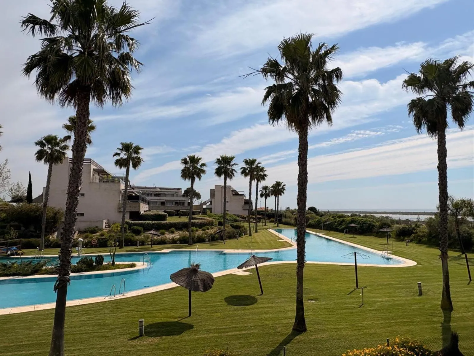 Swimming pool in Life Apartments El Rompido