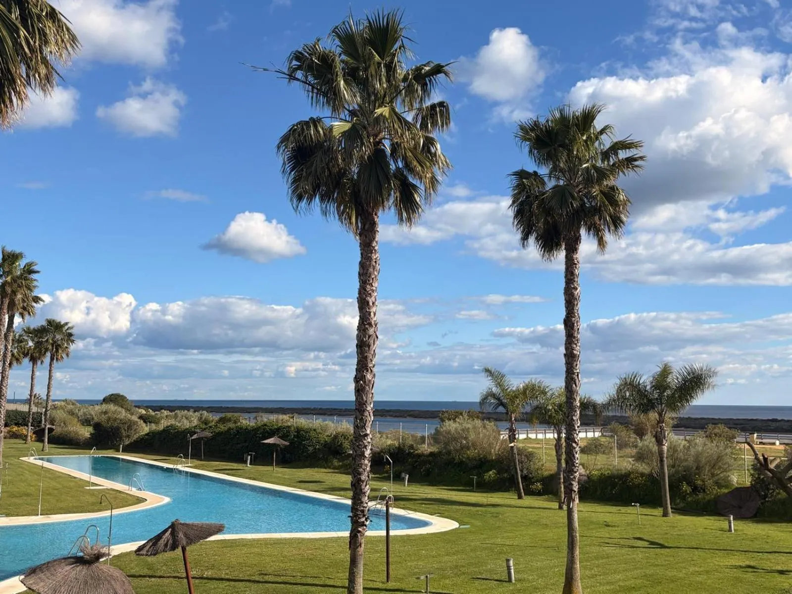 Swimming pool in Life Apartments El Rompido