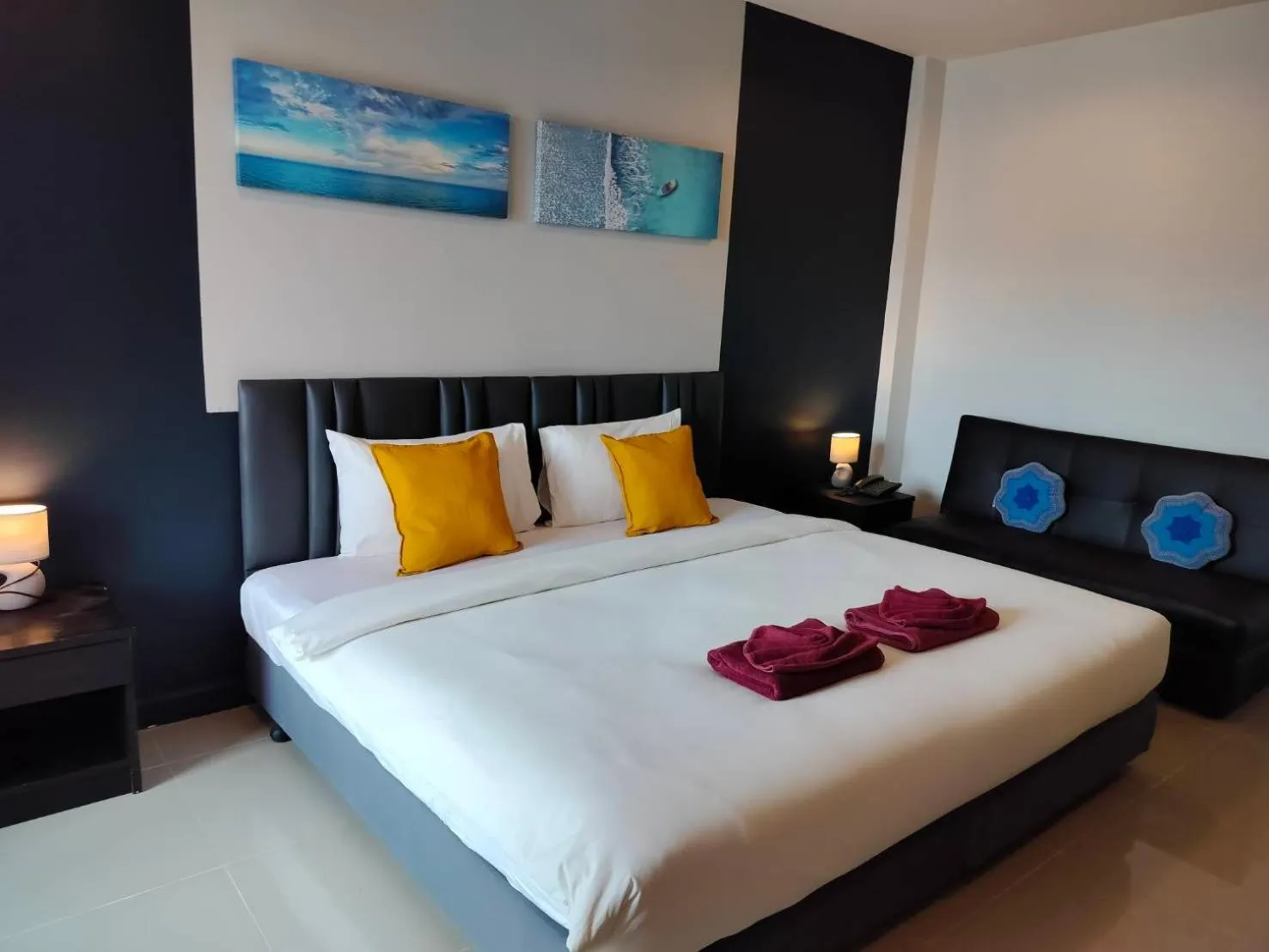 Bed in May House Karon Beach