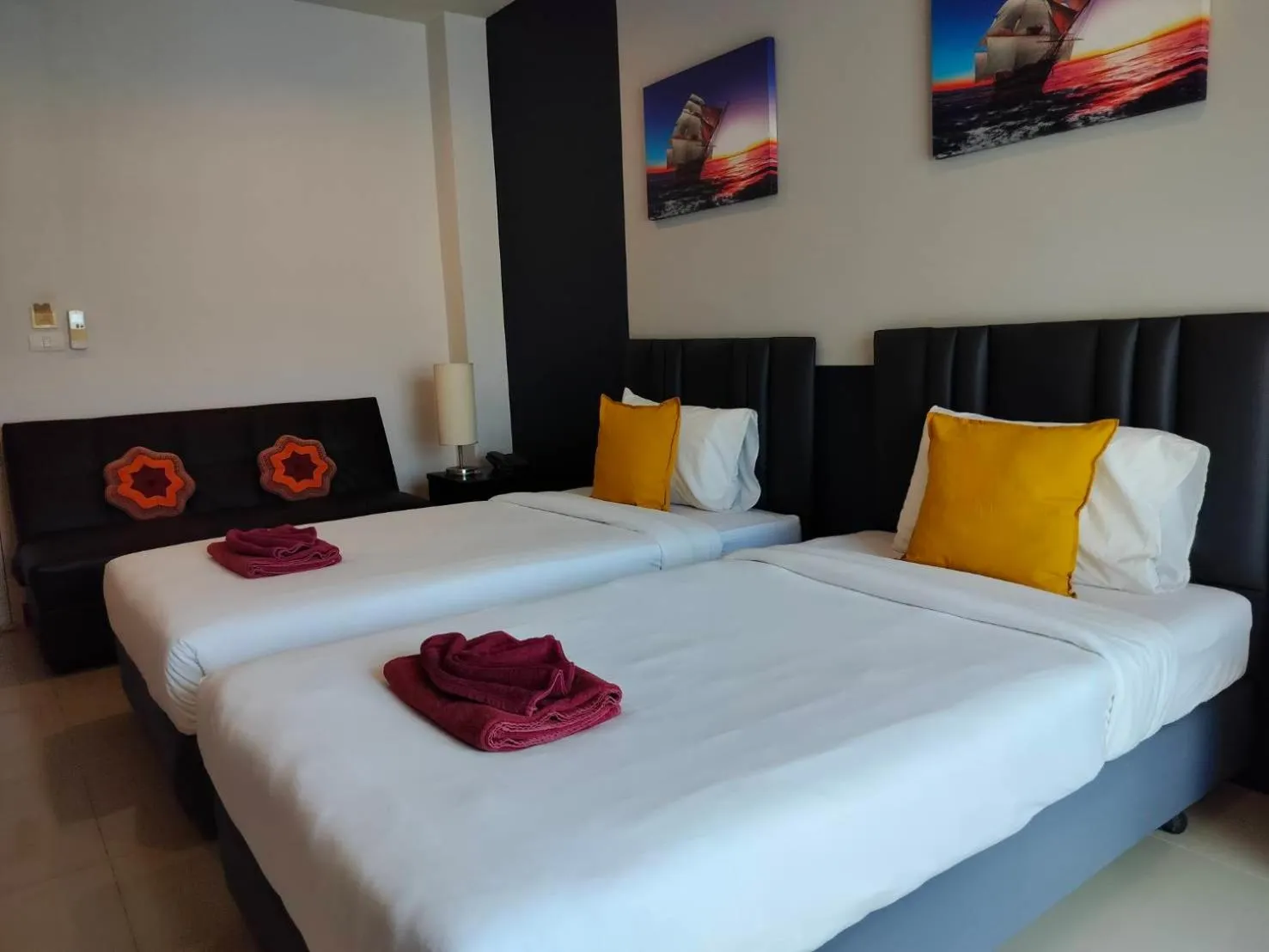 Bed in May House Karon Beach