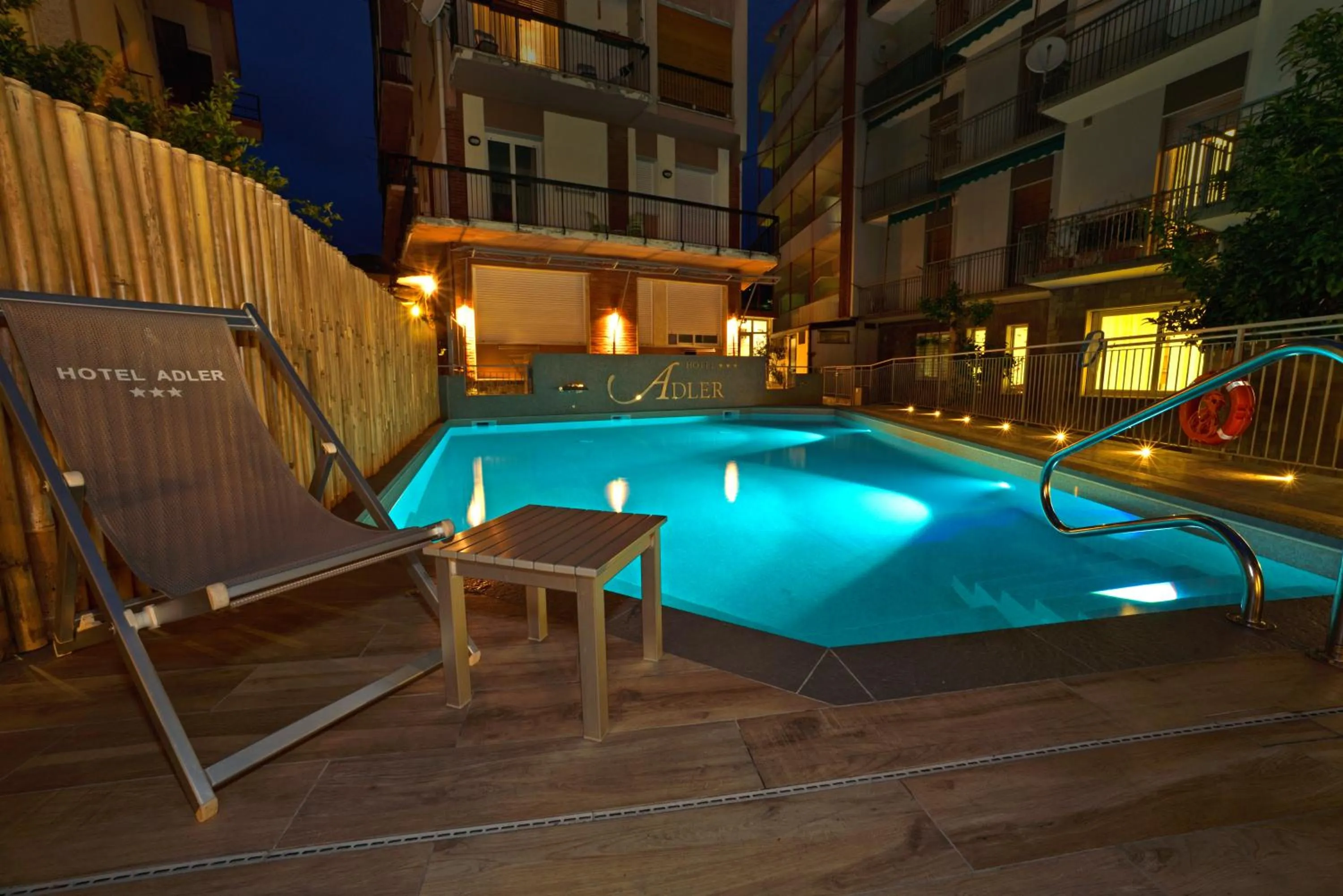 Swimming pool in Hotel Adler