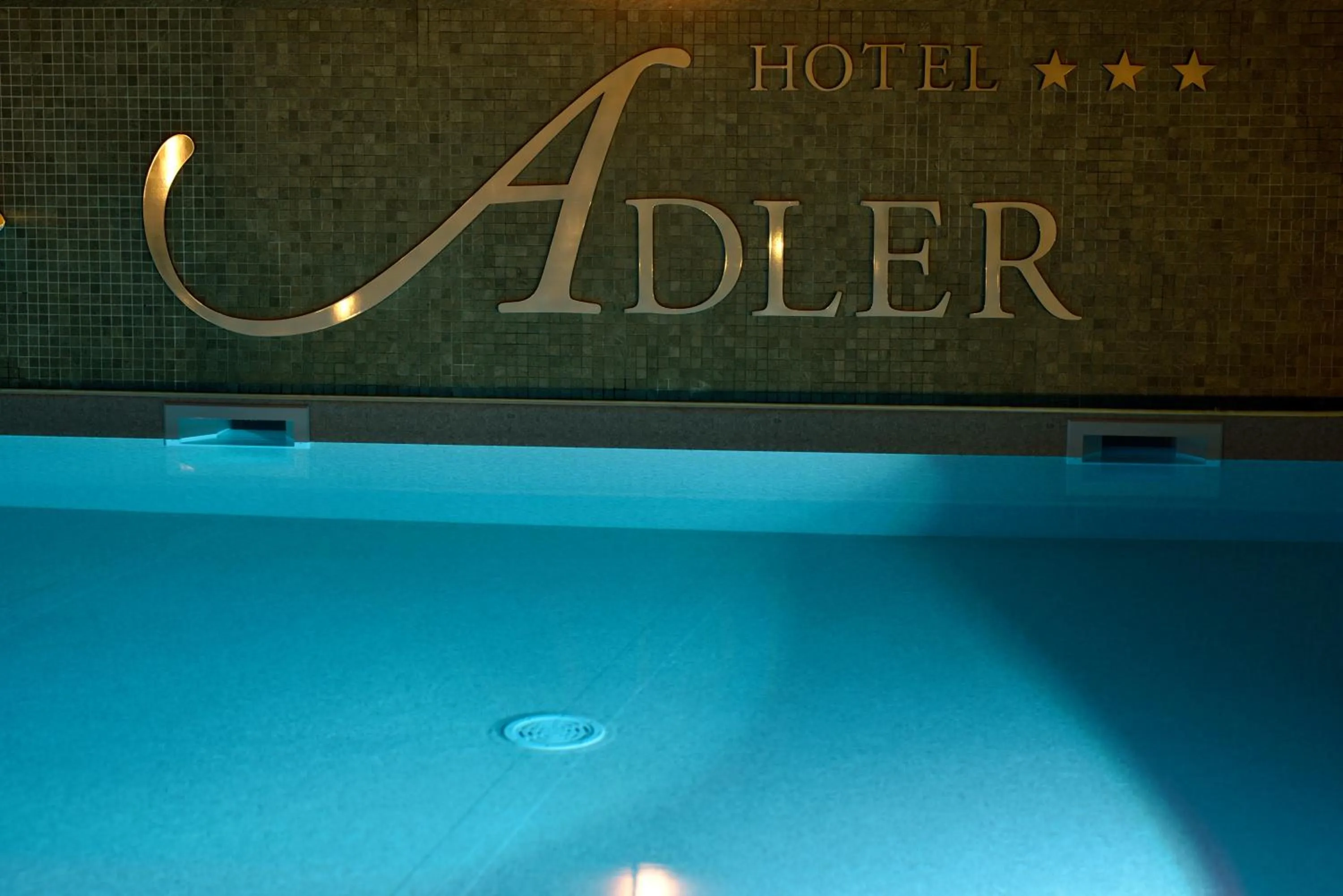 Property logo or sign in Hotel Adler