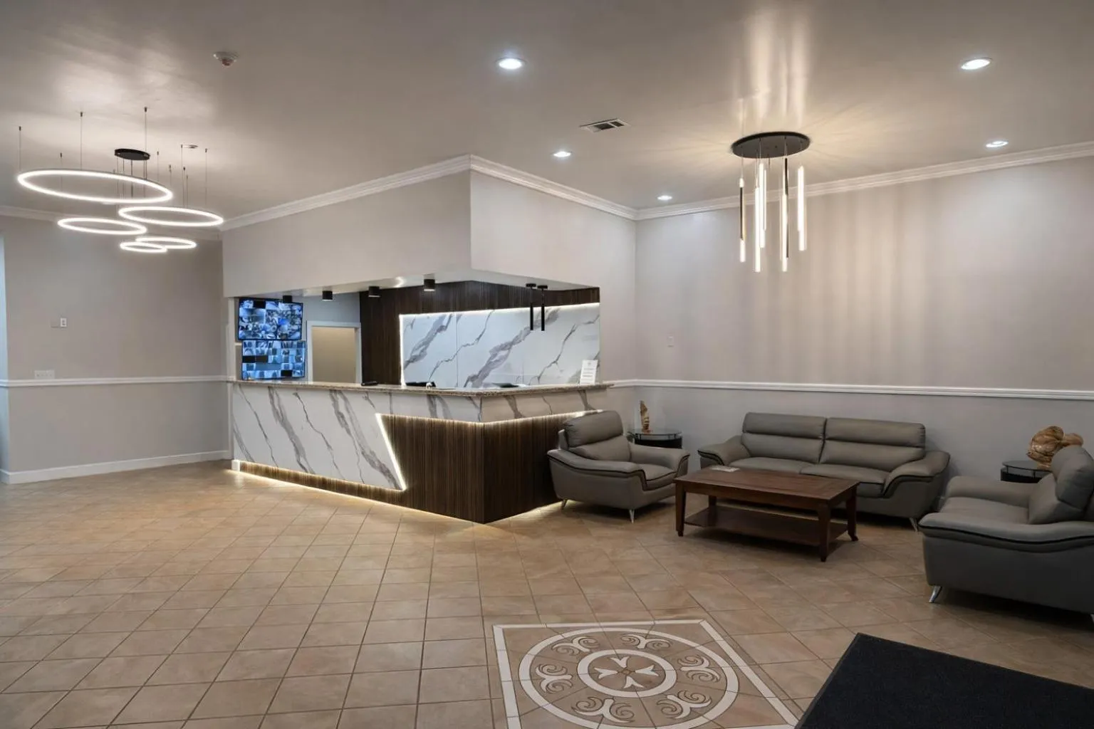 Lobby or reception in Express Inn & Suites