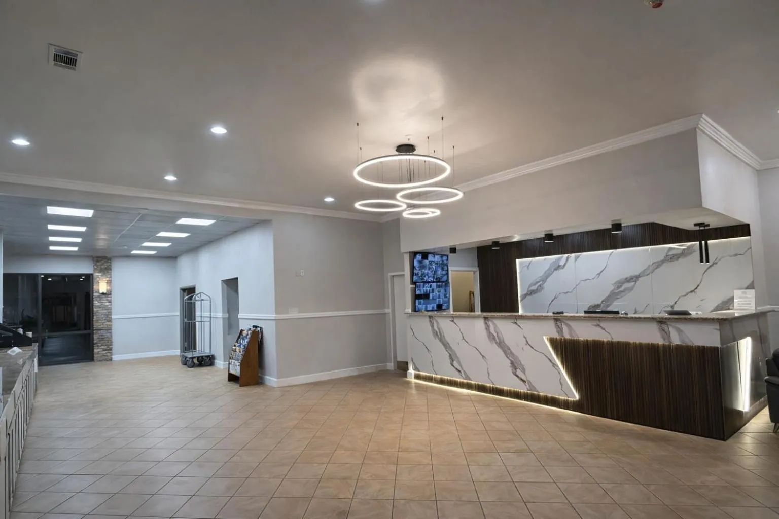 Lobby or reception in Express Inn & Suites