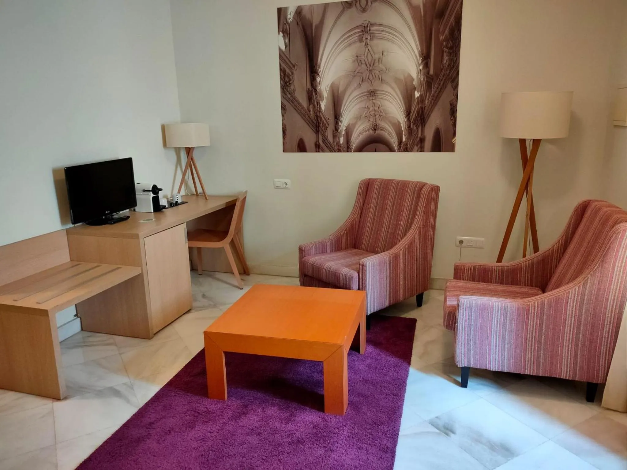 Living room in Hotel Boutique Convento Cádiz