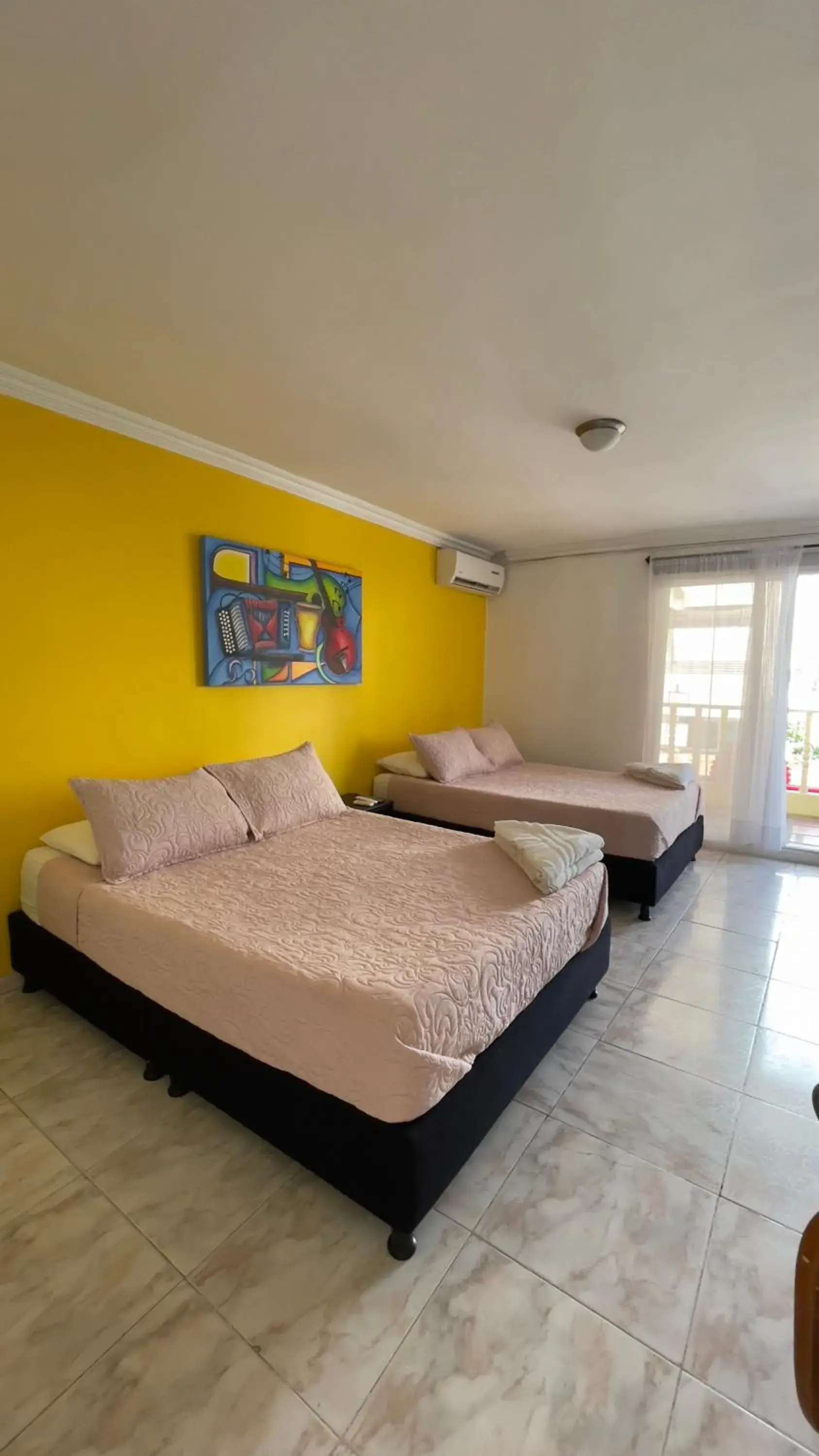 Bed in Hotel Balcones de Bocagrande Bed in Hotel Balcones de Bocagrande