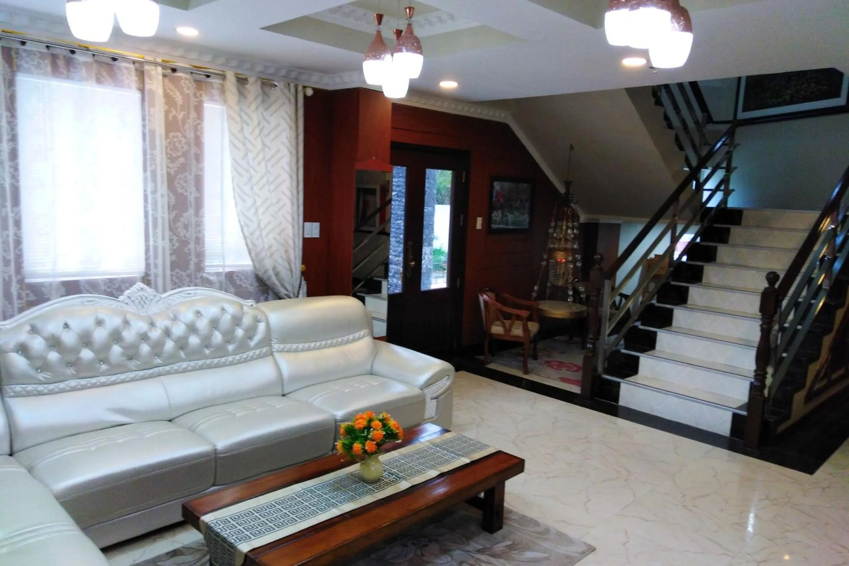 Seating area in Venezia Suites Hotel Iloilo