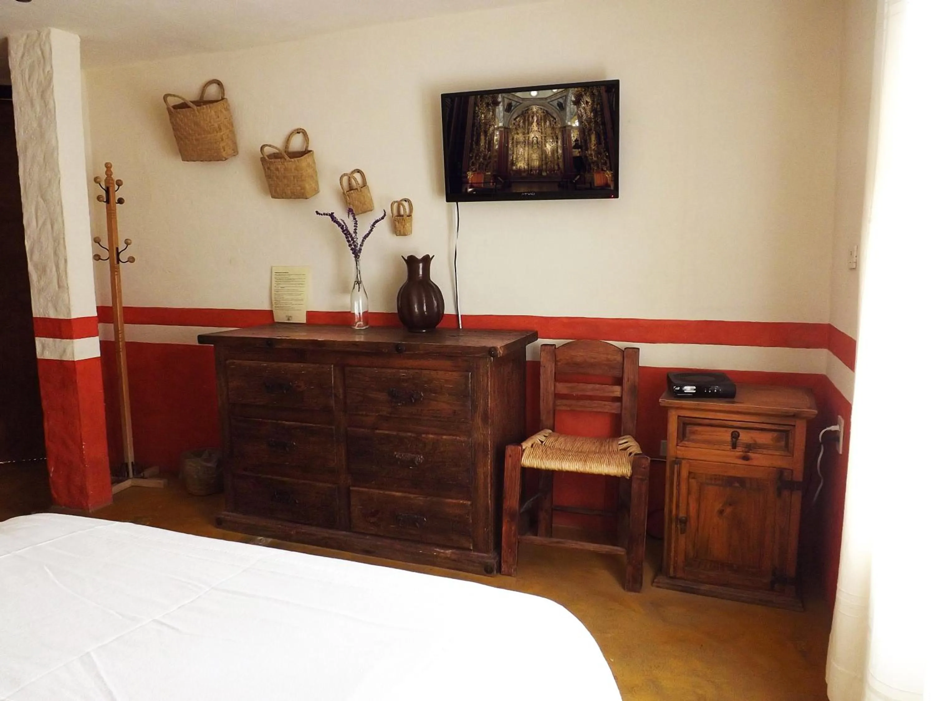 Decorative detail, Bed in Posada del Fraile