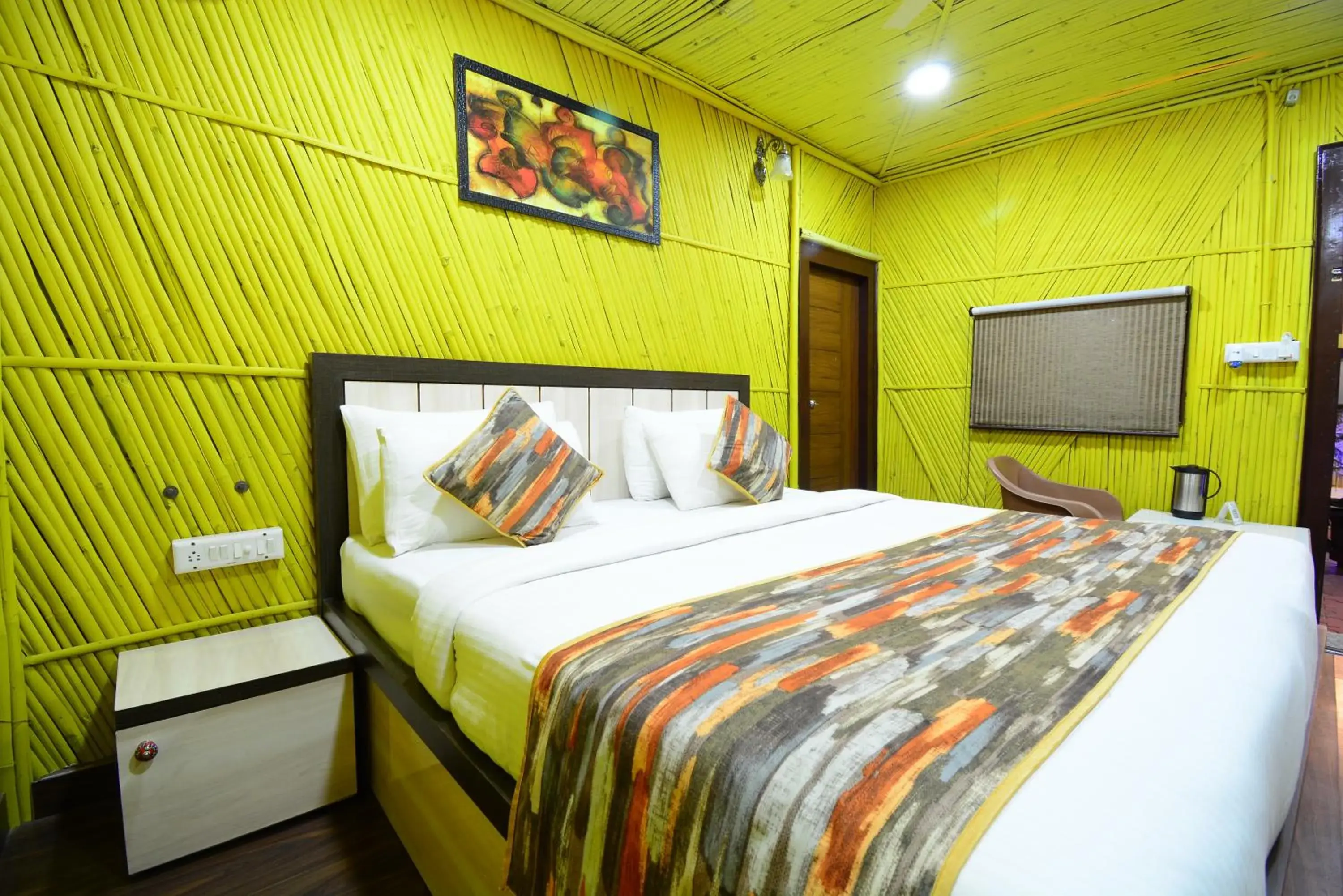 Deluxe Double Room (2 Adults + 1 Child) in Hotel Bamboo Castle Deluxe Double Room (2 Adults + 1 Child) in Hotel Bamboo Castle