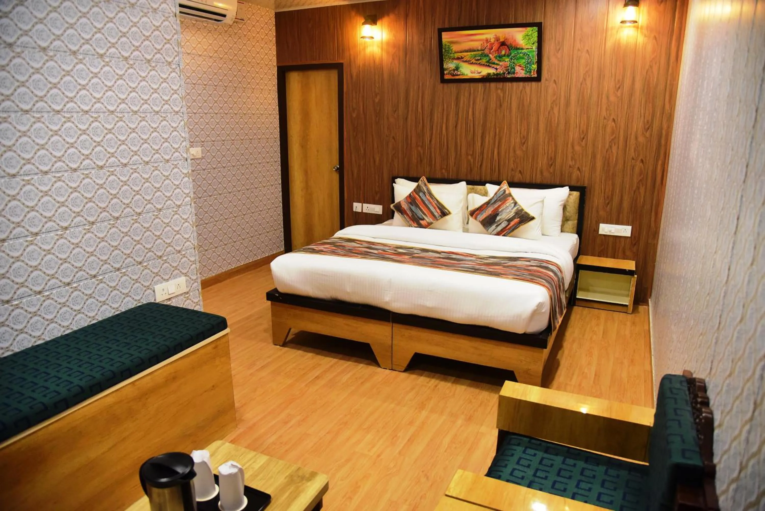 Bedroom in Hotel Bamboo Castle