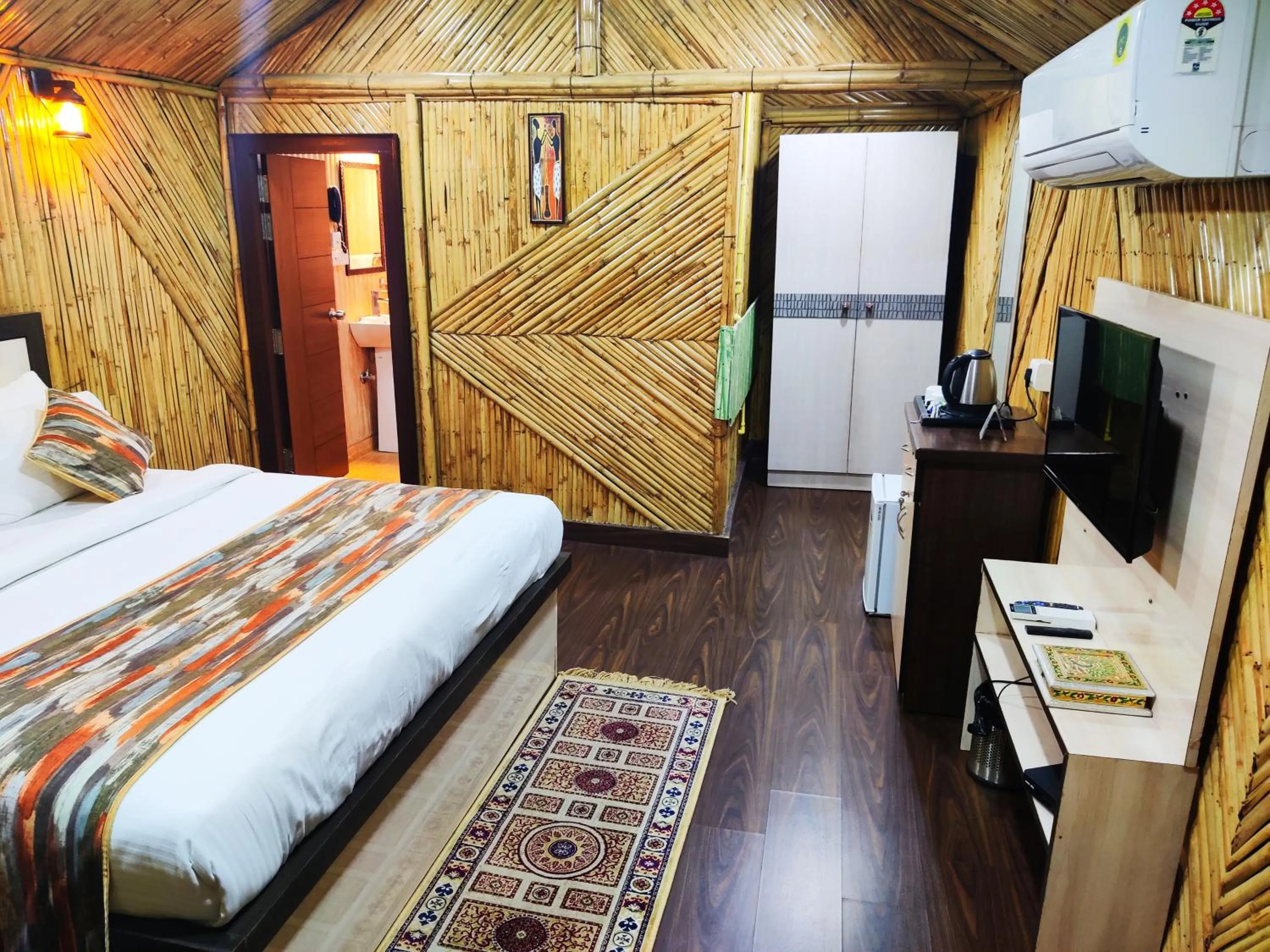 Bedroom in Hotel Bamboo Castle