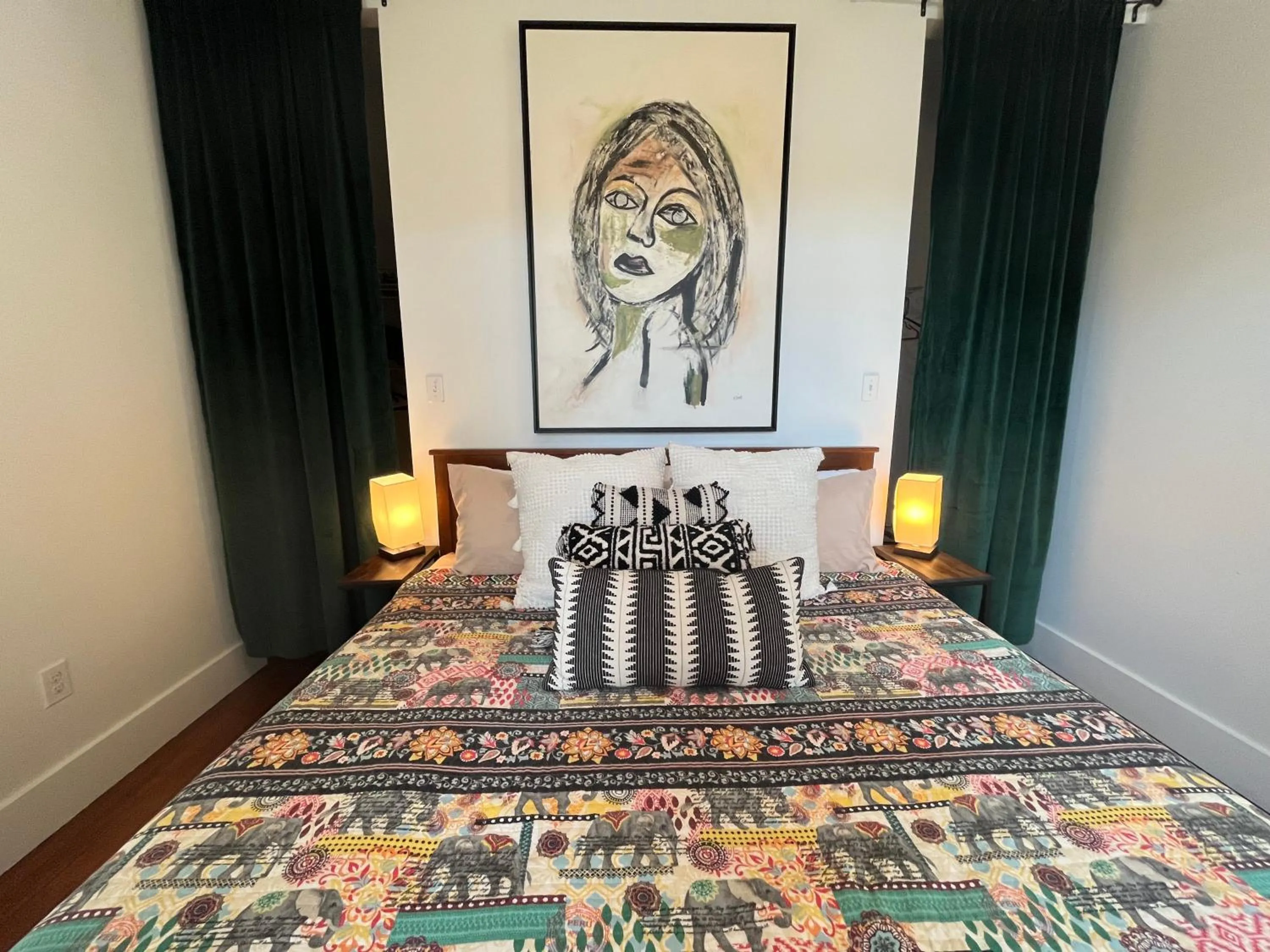 Bed in Auld Sweet Olive Bed and Breakfast