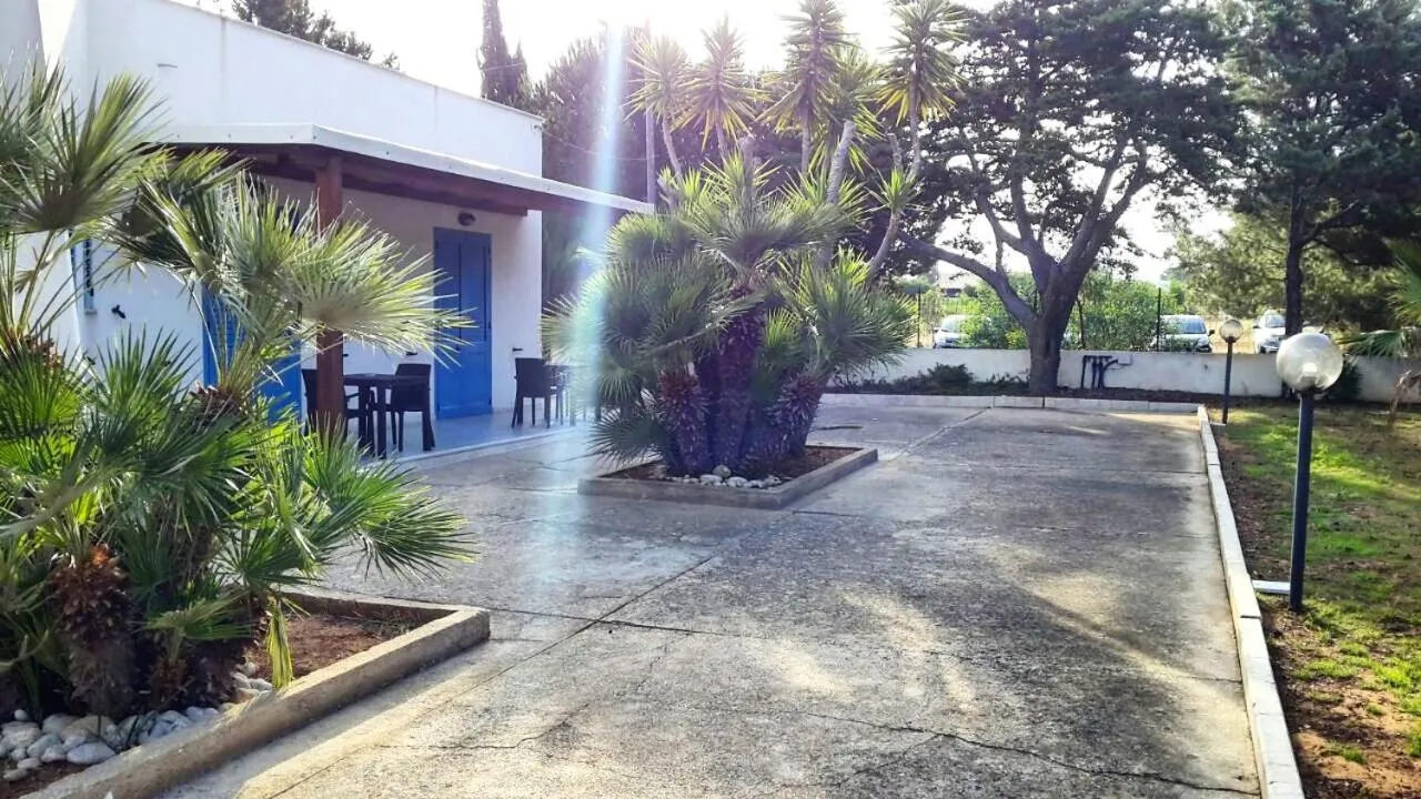 Garden in B&B "Perla del Sud"
