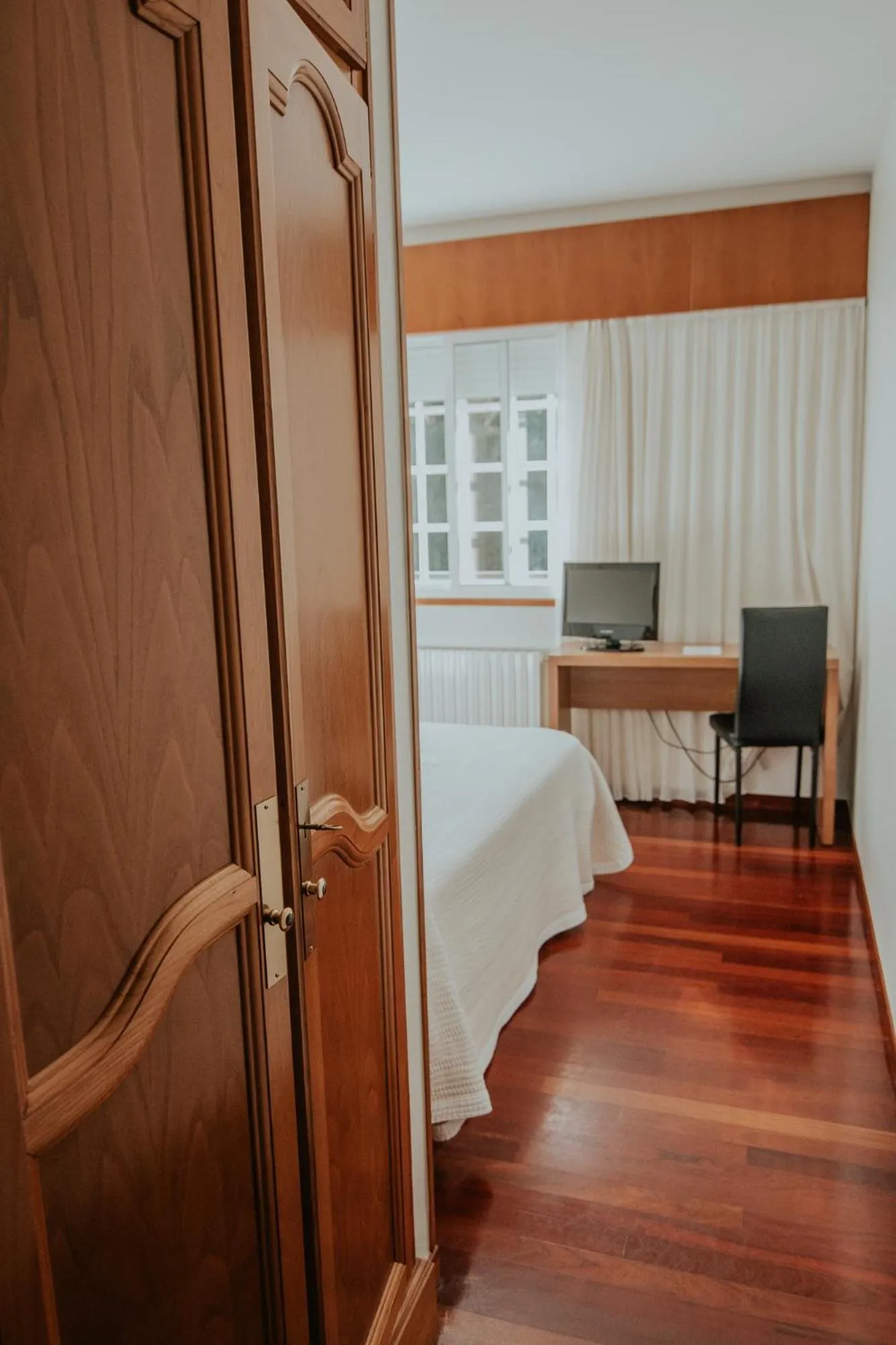 Bed in Hotel A Veiga