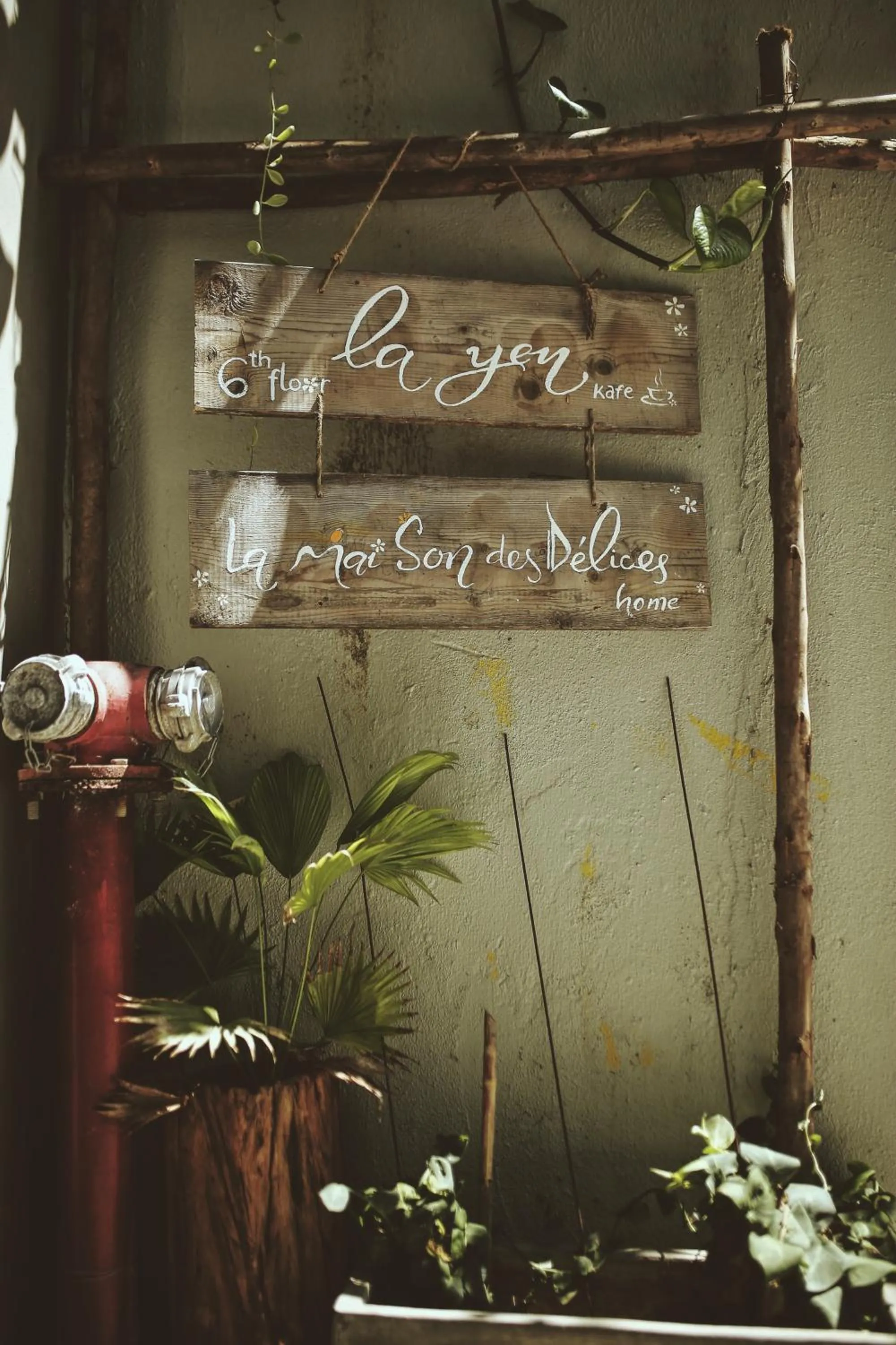 Facade/entrance in La Maison Des Délices