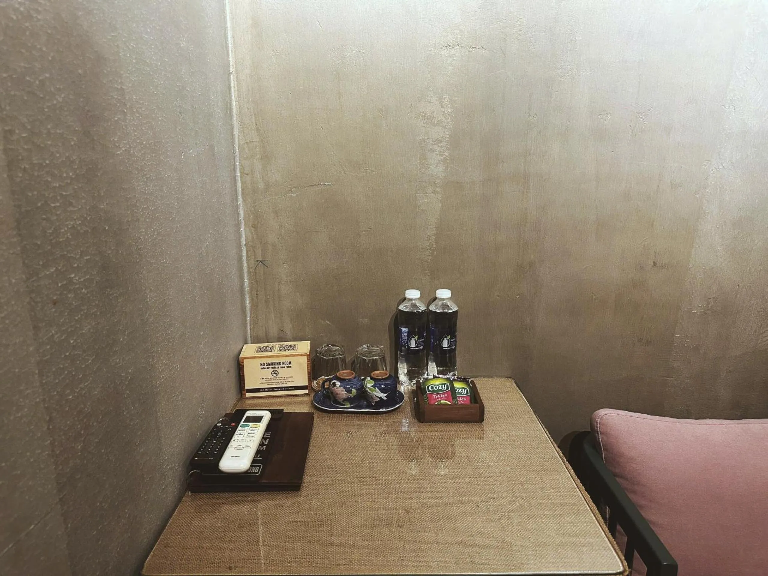 Seating area in La Maison Des Délices