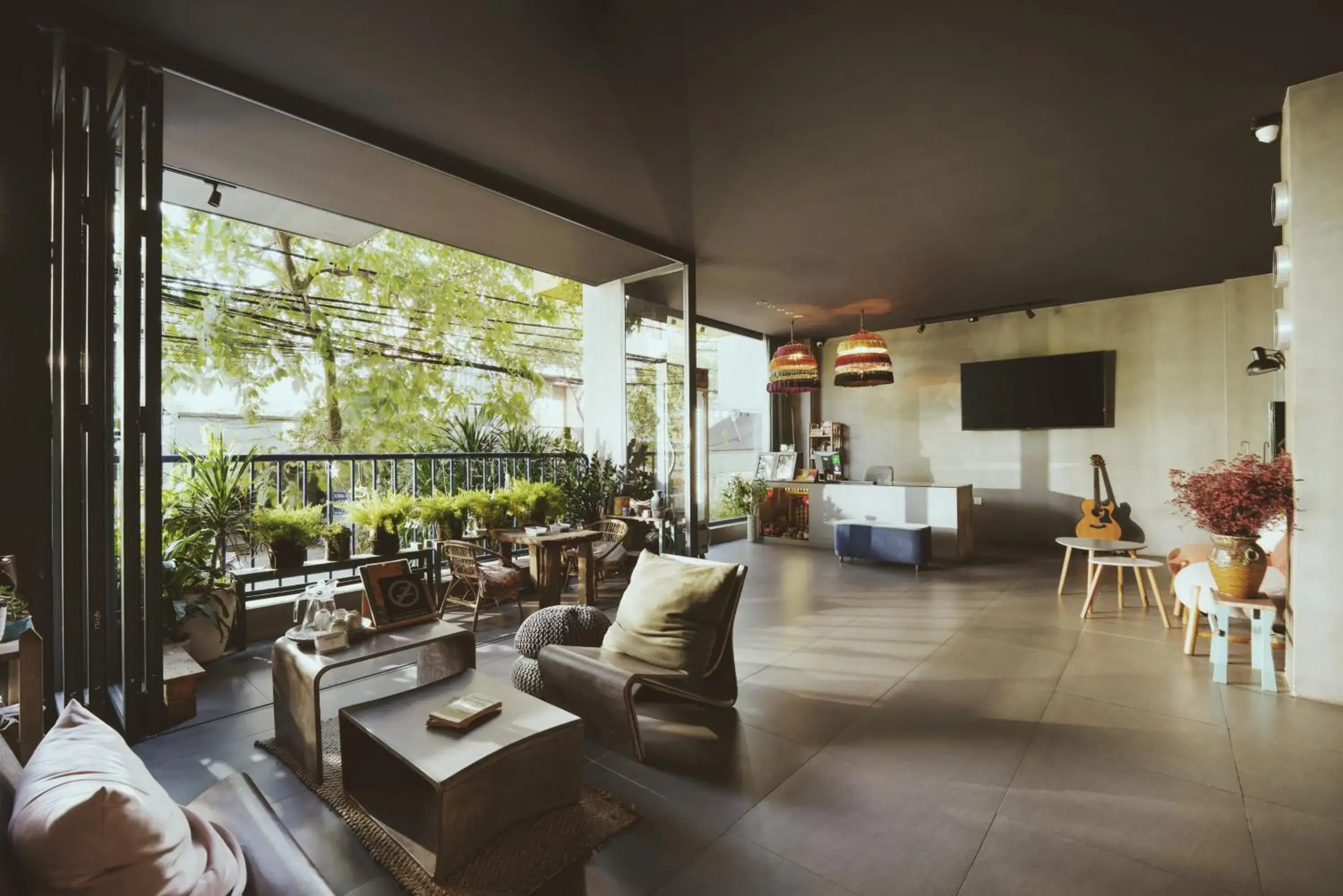 Lobby or reception in La Maison Des Délices Lobby or reception in La Maison Des Délices