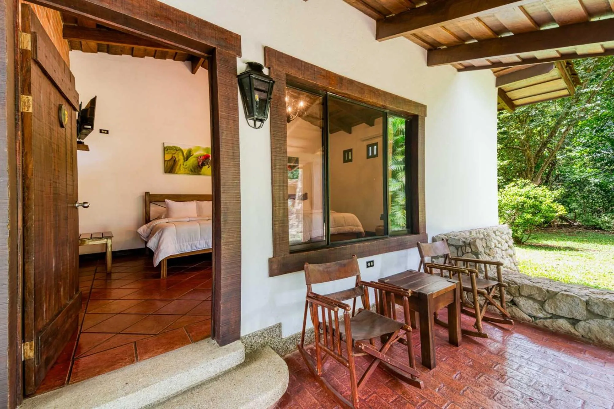 Photo of the whole room, Bed in Hacienda La Pacífica Eco-Lodge